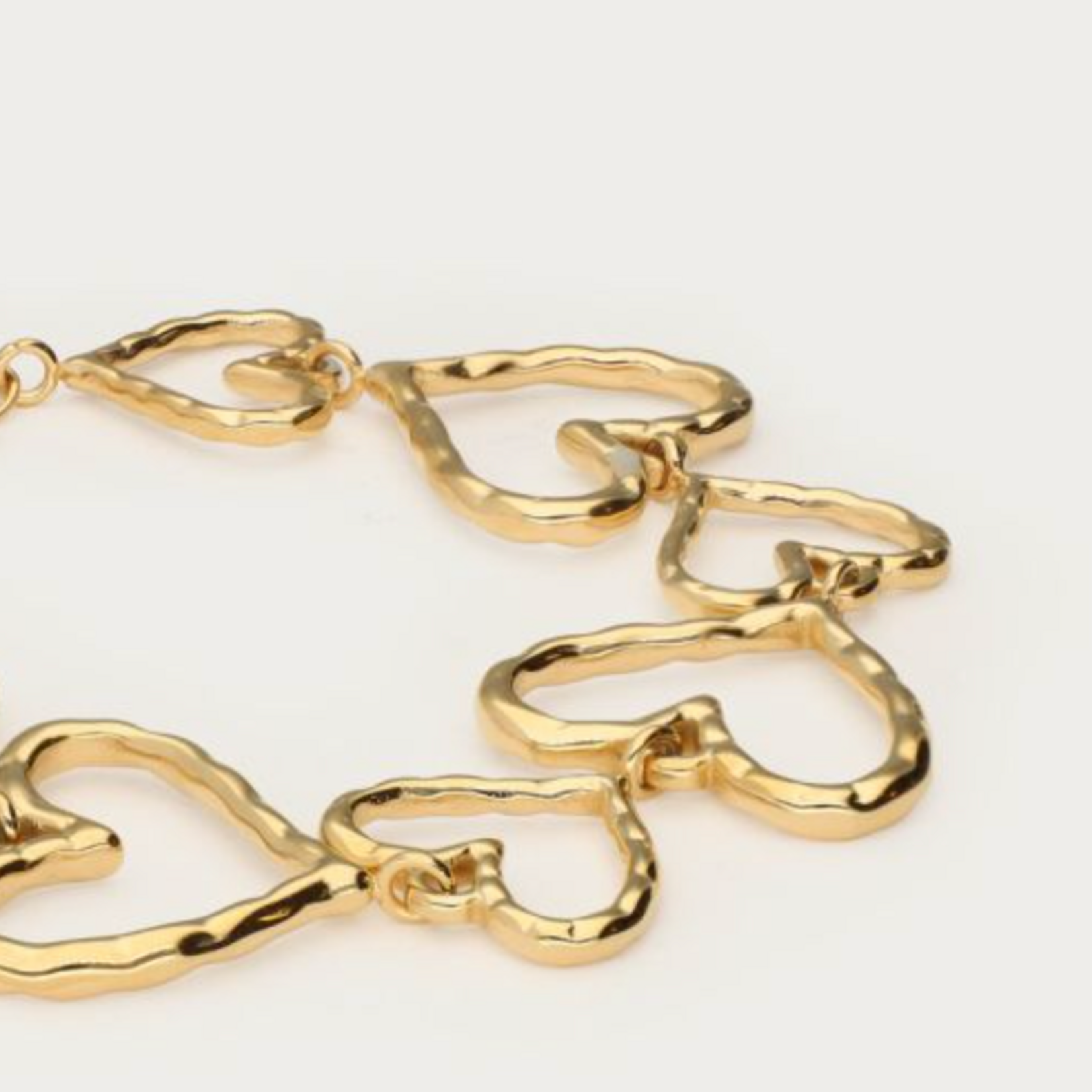 MY JEWELLERY MY JEWELLERY - Statement armband met open hartjes