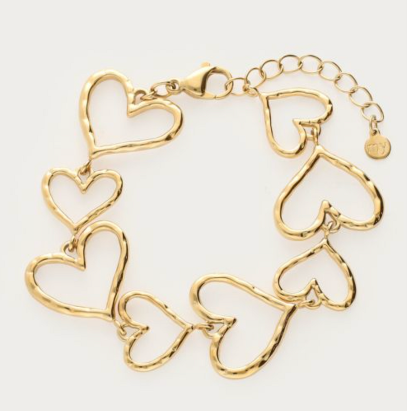 MY JEWELLERY MY JEWELLERY - Statement armband met open hartjes