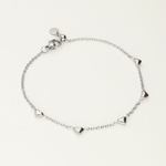 MY JEWELLERY MY JEWELLERY - Armband kleine hartjes zilver
