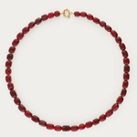 MY JEWELLERY MY JEWELLERY - Burgundy ketting met kralen