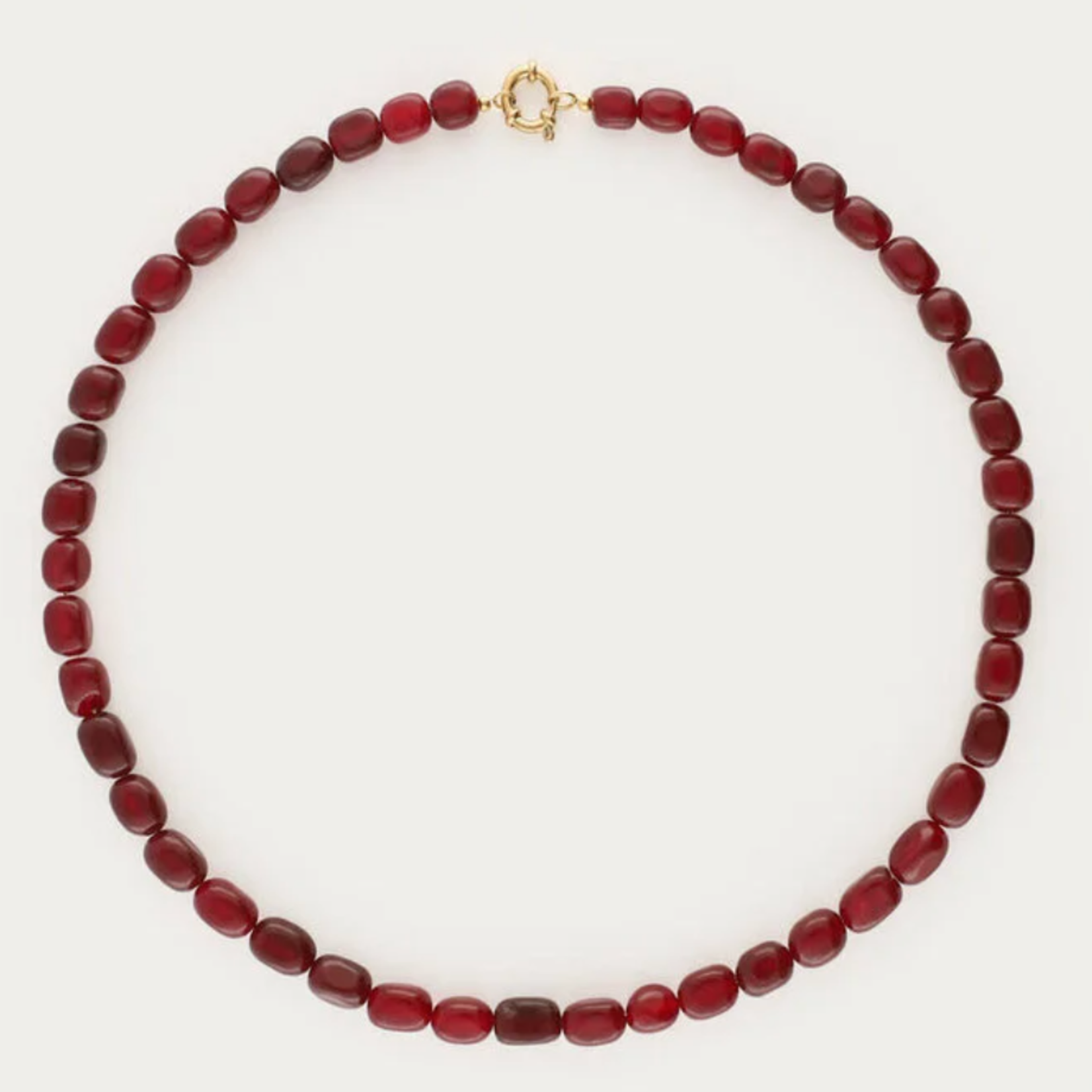 MY JEWELLERY MY JEWELLERY - Burgundy ketting met kralen