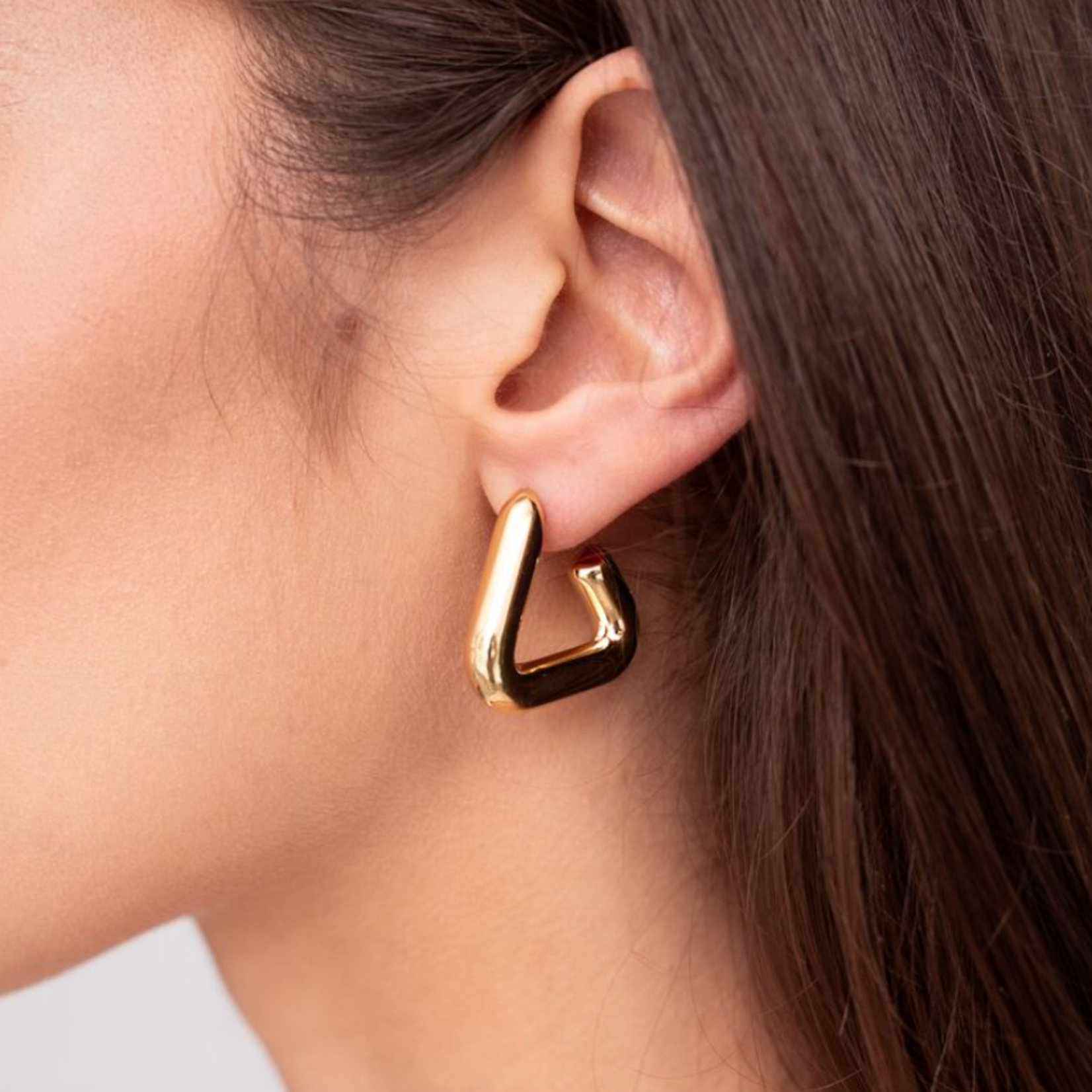 MY JEWELLERY MY JEWELLERY - Earring triangle zilver