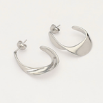 MY JEWELLERY MY JEWELLERY - Earring hoops twist zilver