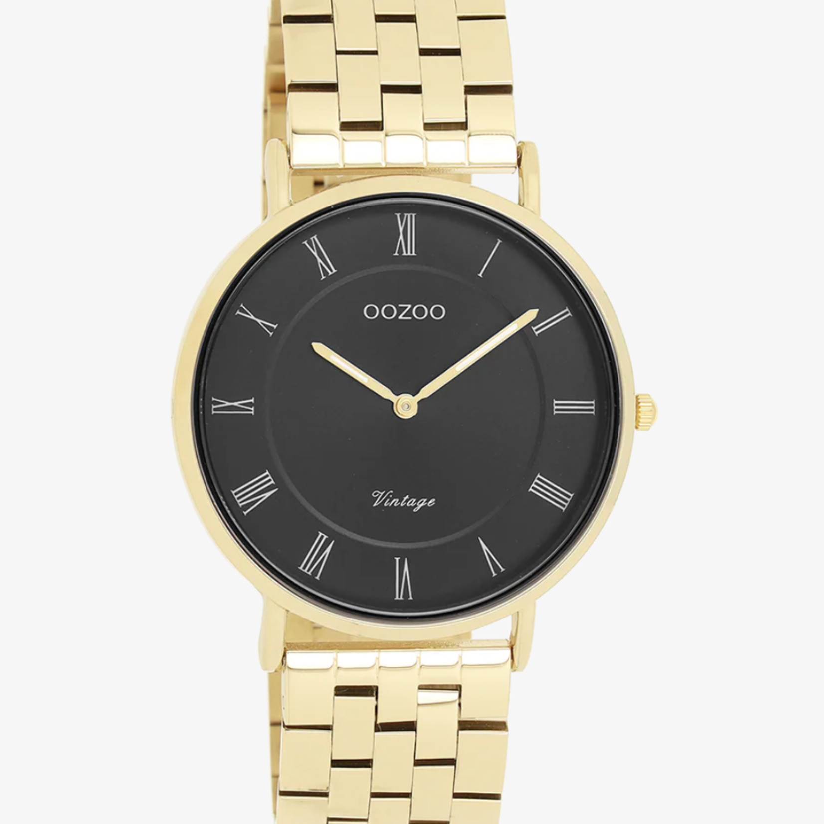 OOZOO OOZOO - Goudkleurig  horloge met roestvrijstalen band ø36mm