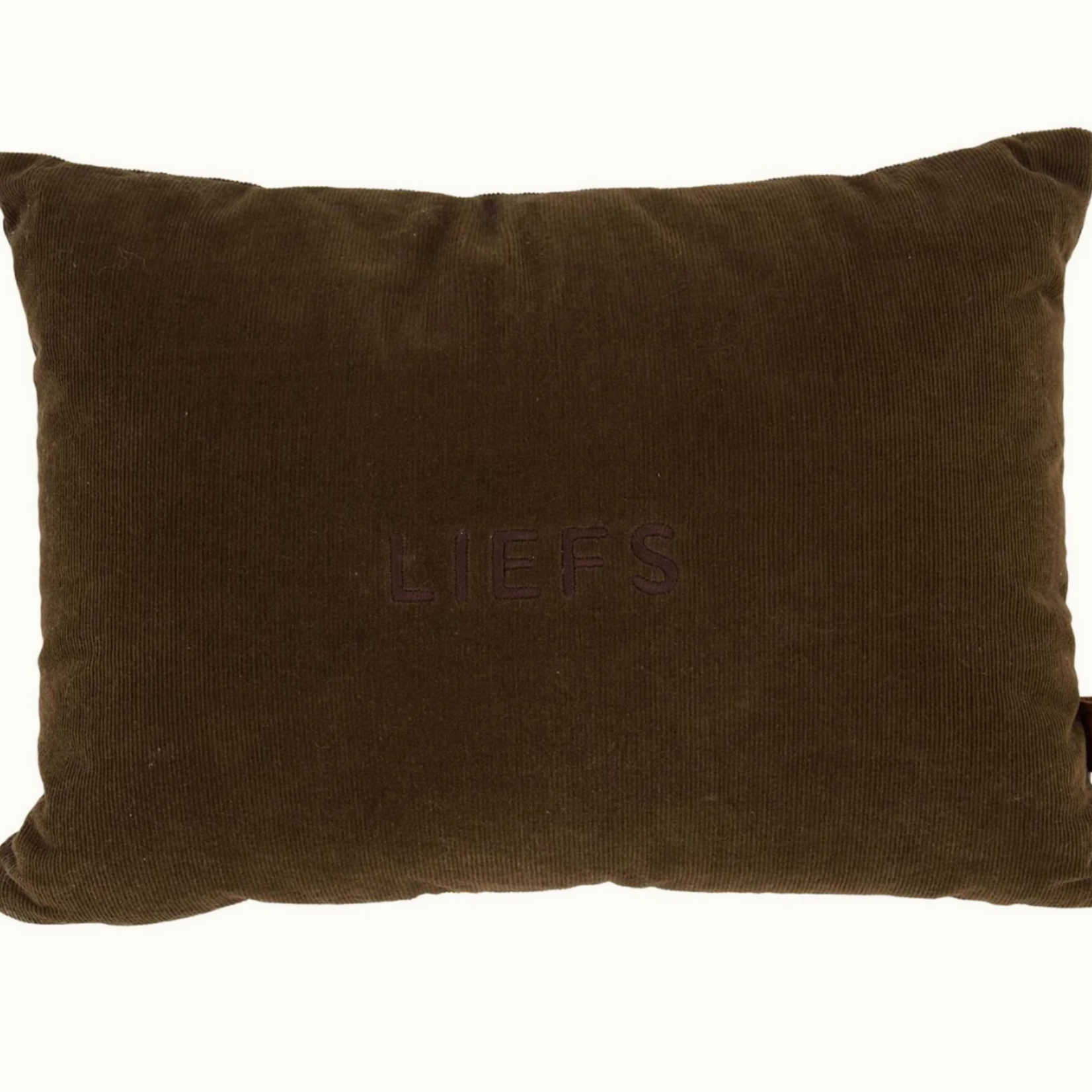 ZUSSS ZUSSS - Kussen corduroy liefs 35x25cm bruin