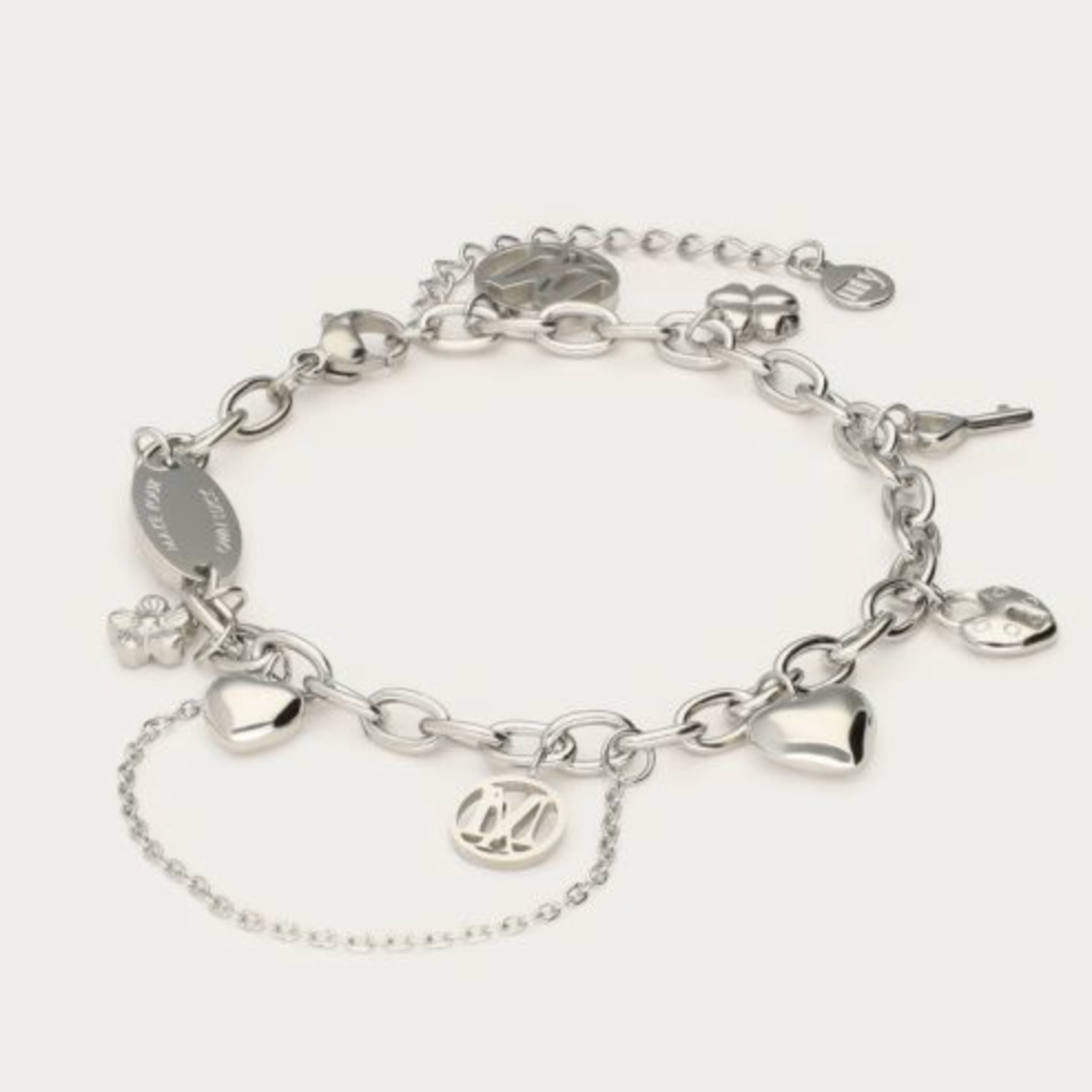 MY JEWELLERY MY JEWELLERY - Love life armband zilver