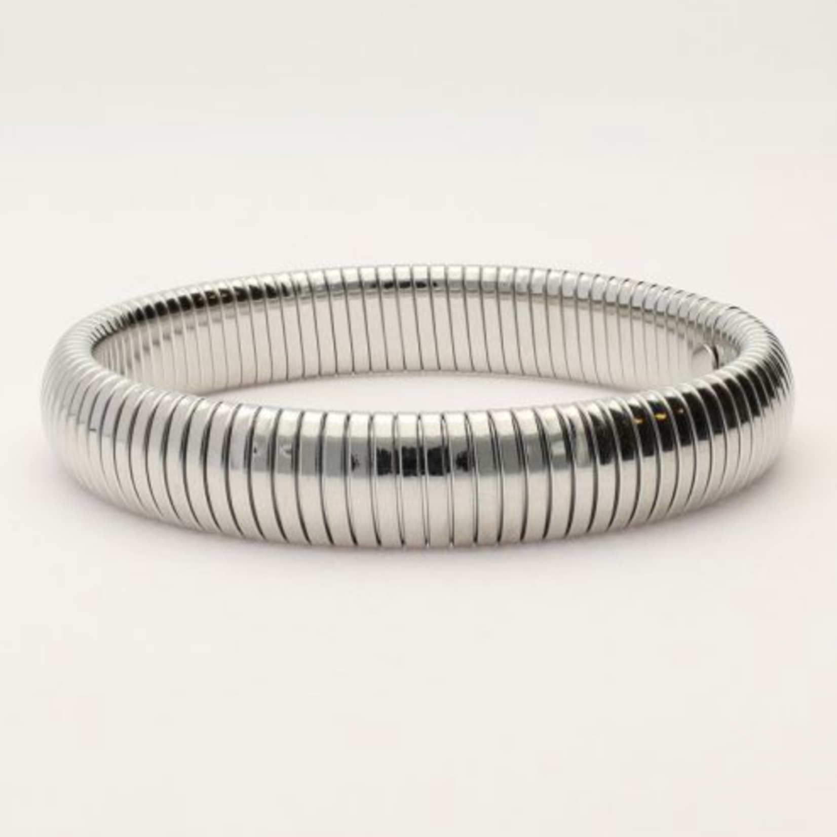 MY JEWELLERY MY JEWELLERY - Bold bangle big met stretch zilver