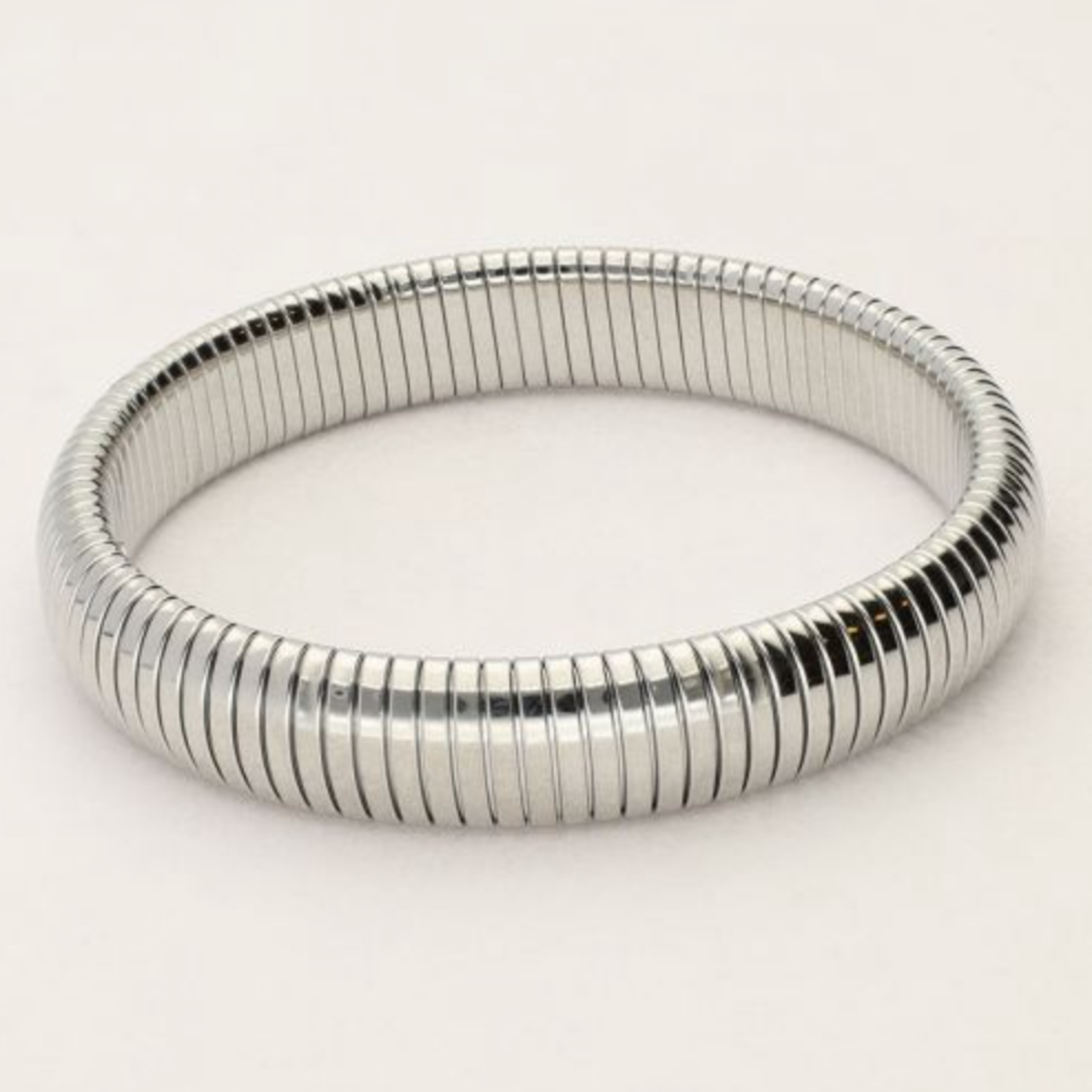 MY JEWELLERY MY JEWELLERY - Bold bangle big met stretch zilver