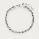 MY JEWELLERY MY JEWELLERY - Bold armband gedraaid zilver