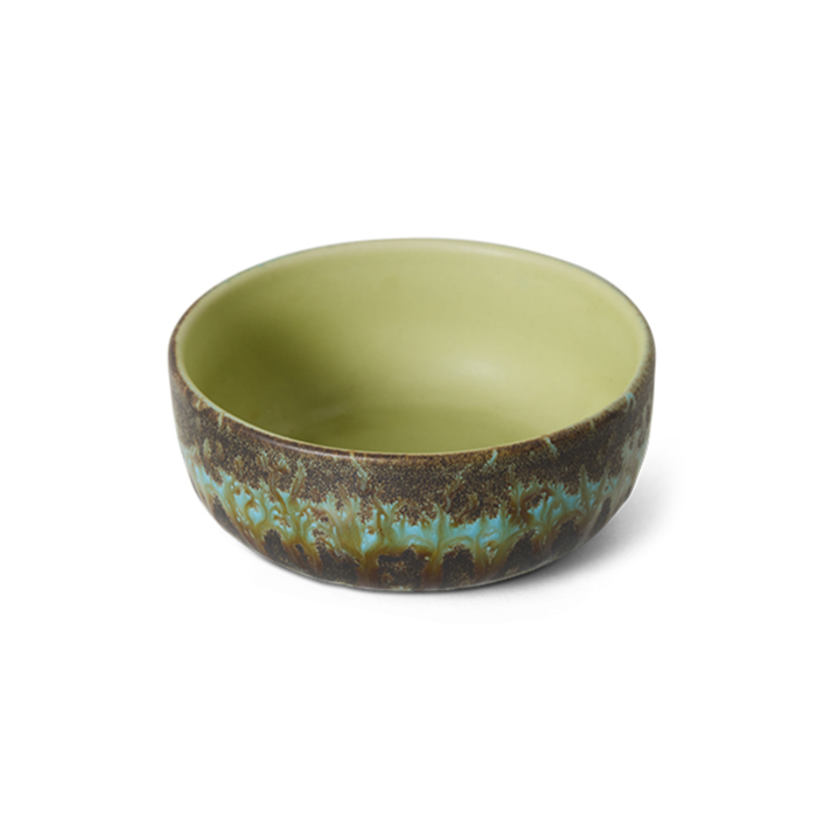 HKLIVING HKLIVING - 70s ceramics: tapas bowl fern KST0090