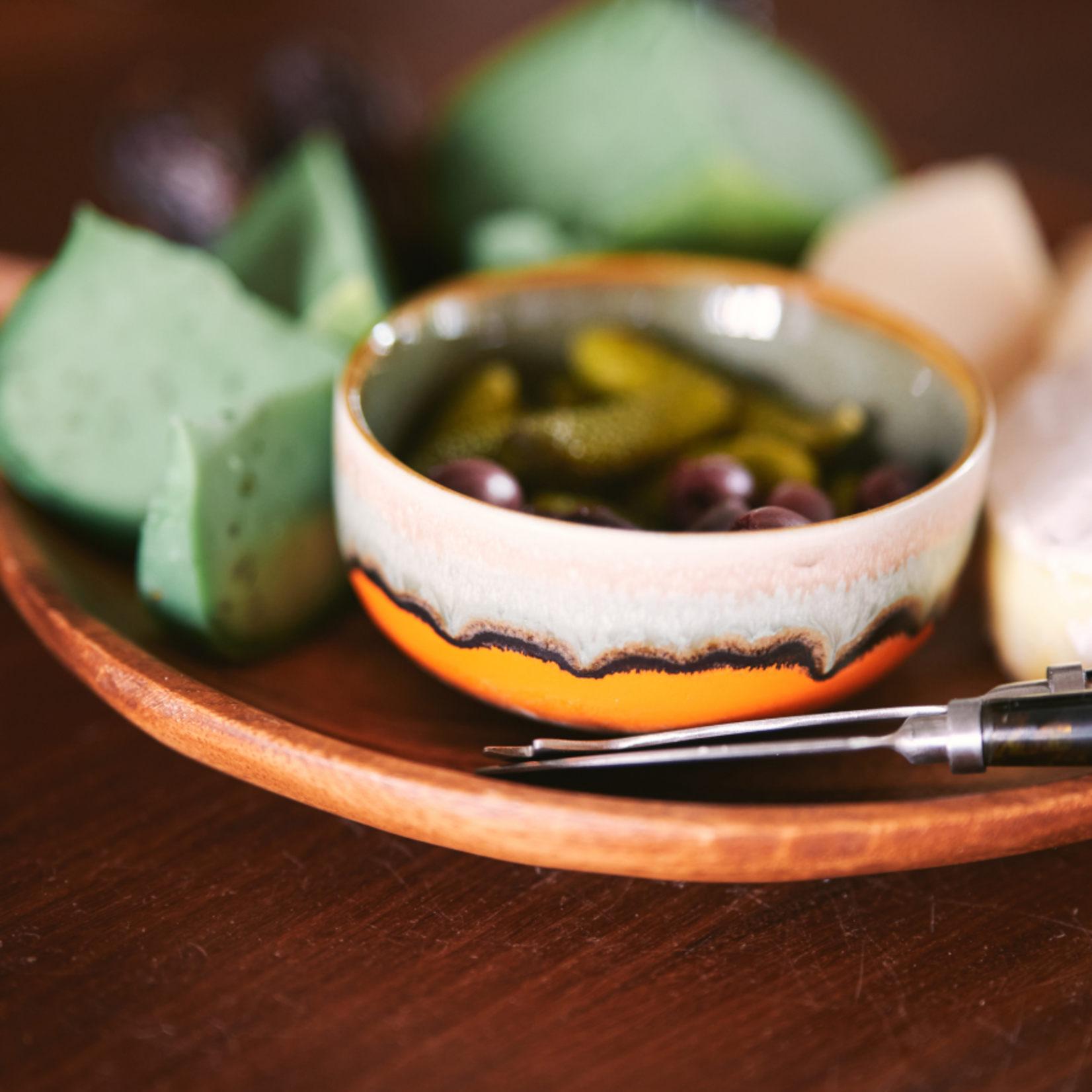 HKLIVING HKLIVING - 70s ceramics: dessert bowl Burst KST0092