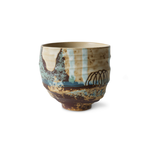 HKLIVING HKLIVING - Artist ceramics: coffee cup scratched KCT0014