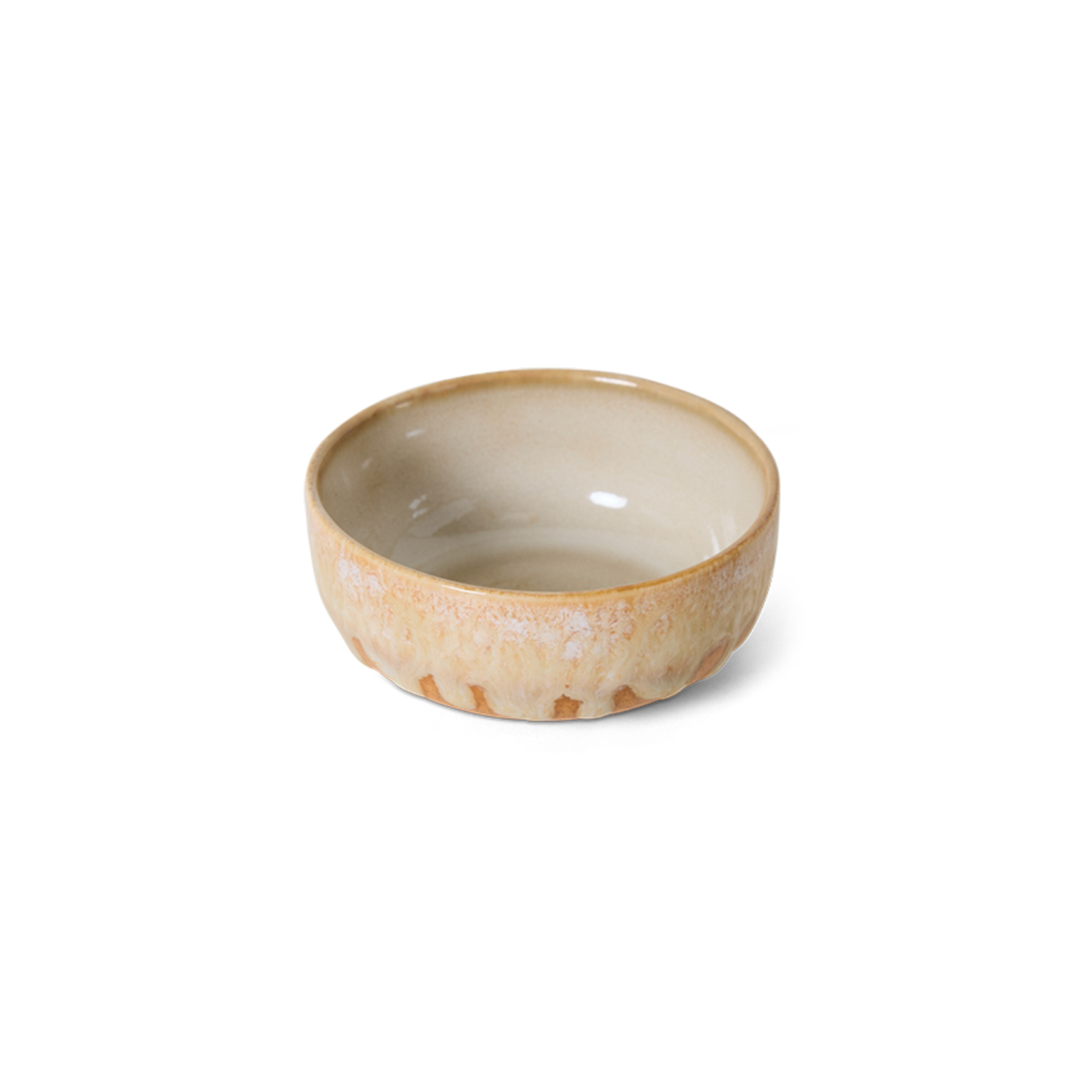 HKLIVING HKLIVING - 70s ceramics: tapas bowl Dunes KST0088