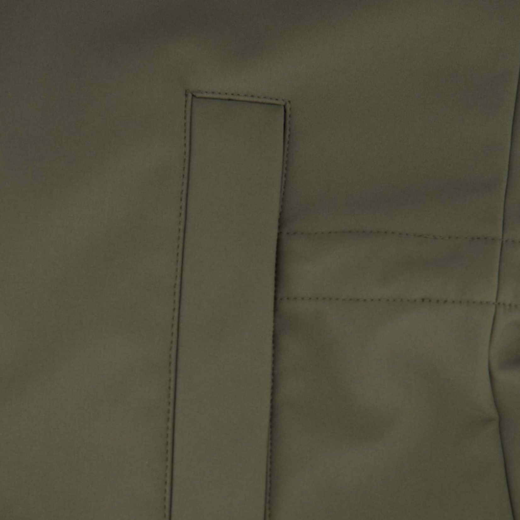 ZUSSS ZUSSS - Lange softshell jas met zachte binnenkant groen