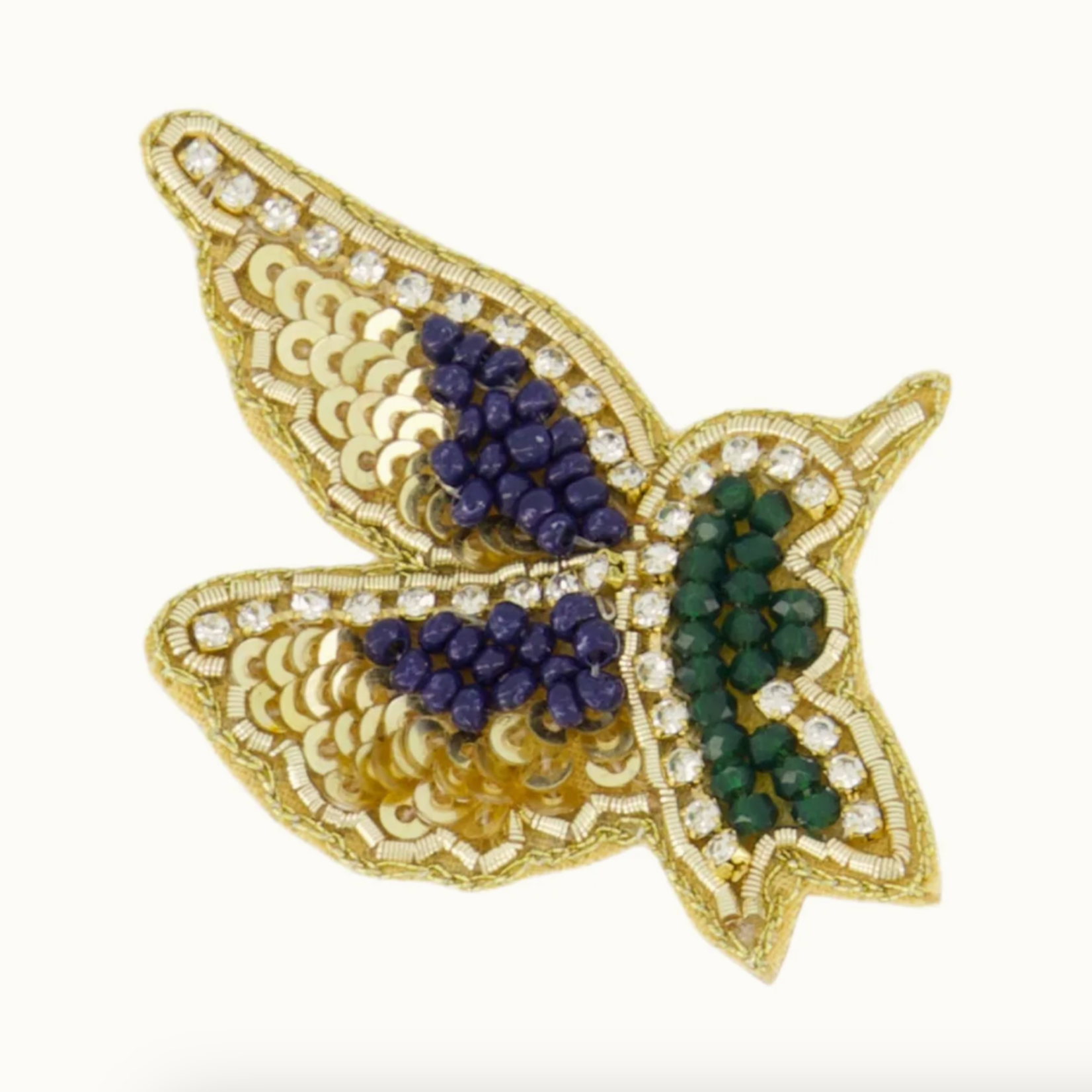 ZUSSS ZUSSS - Broche kolibri moss groen