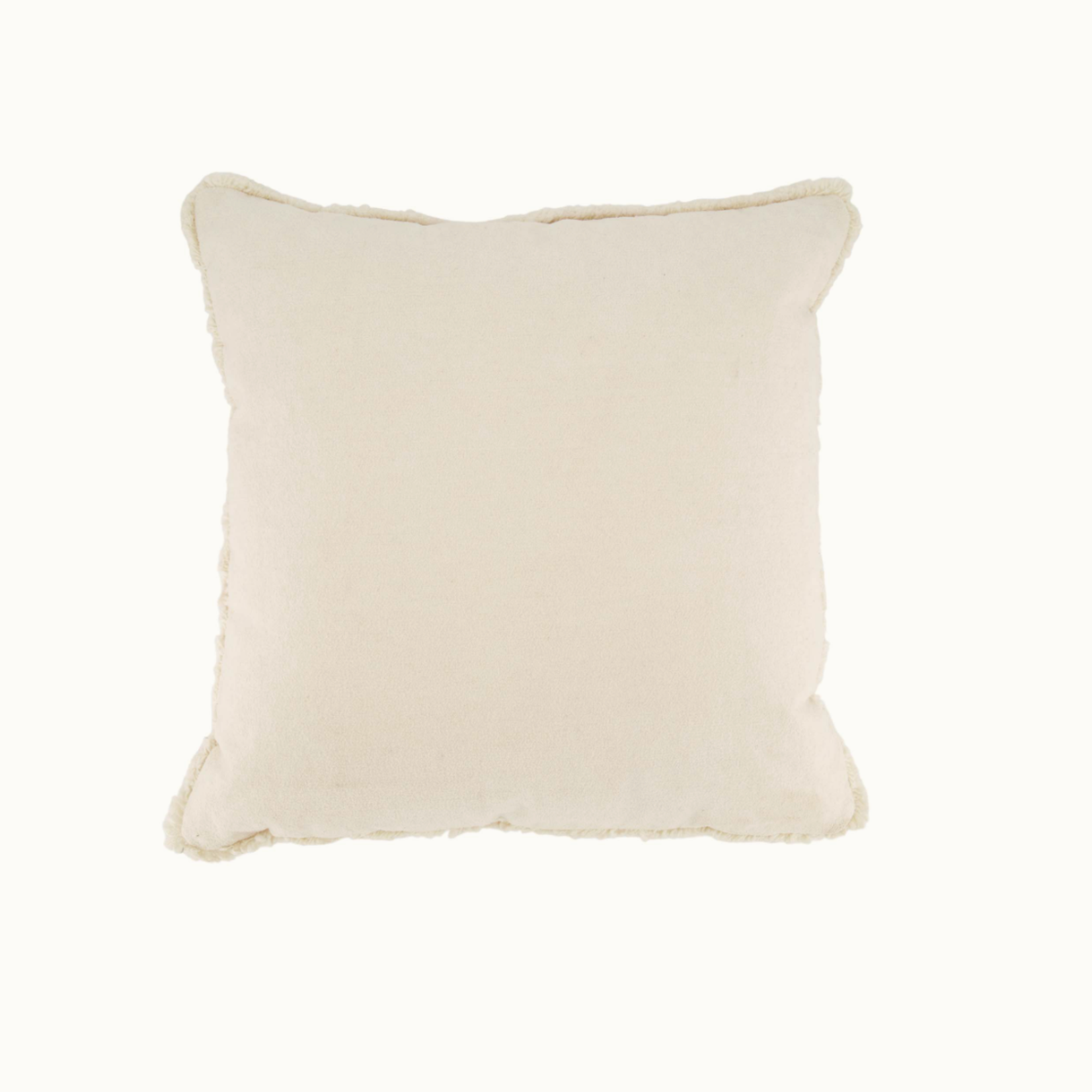 ZUSSS ZUSSS - Kussen velvet hartjes 45x45cm off white