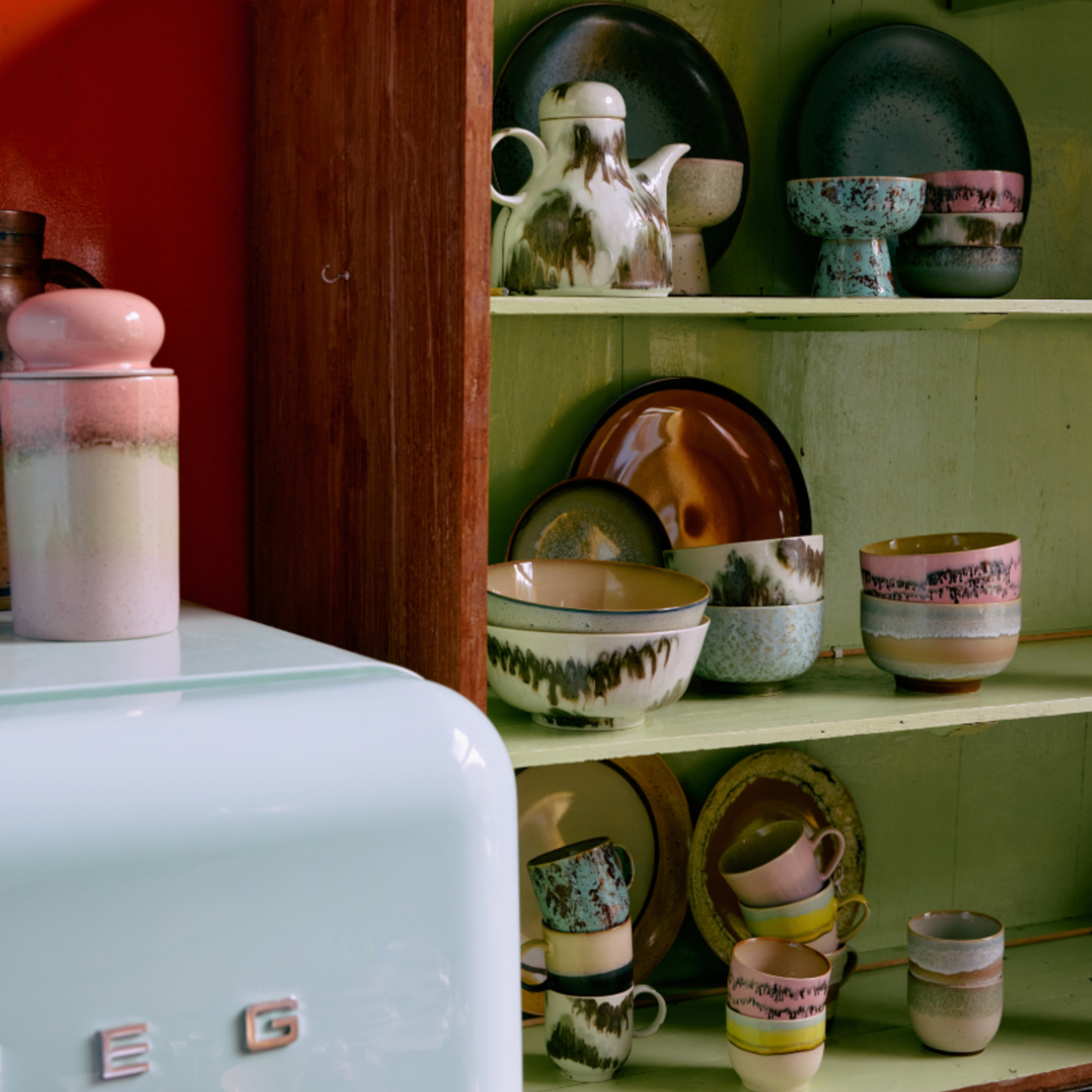 HKLIVING HKLIVING - 70's Koffie pot tide KST0191