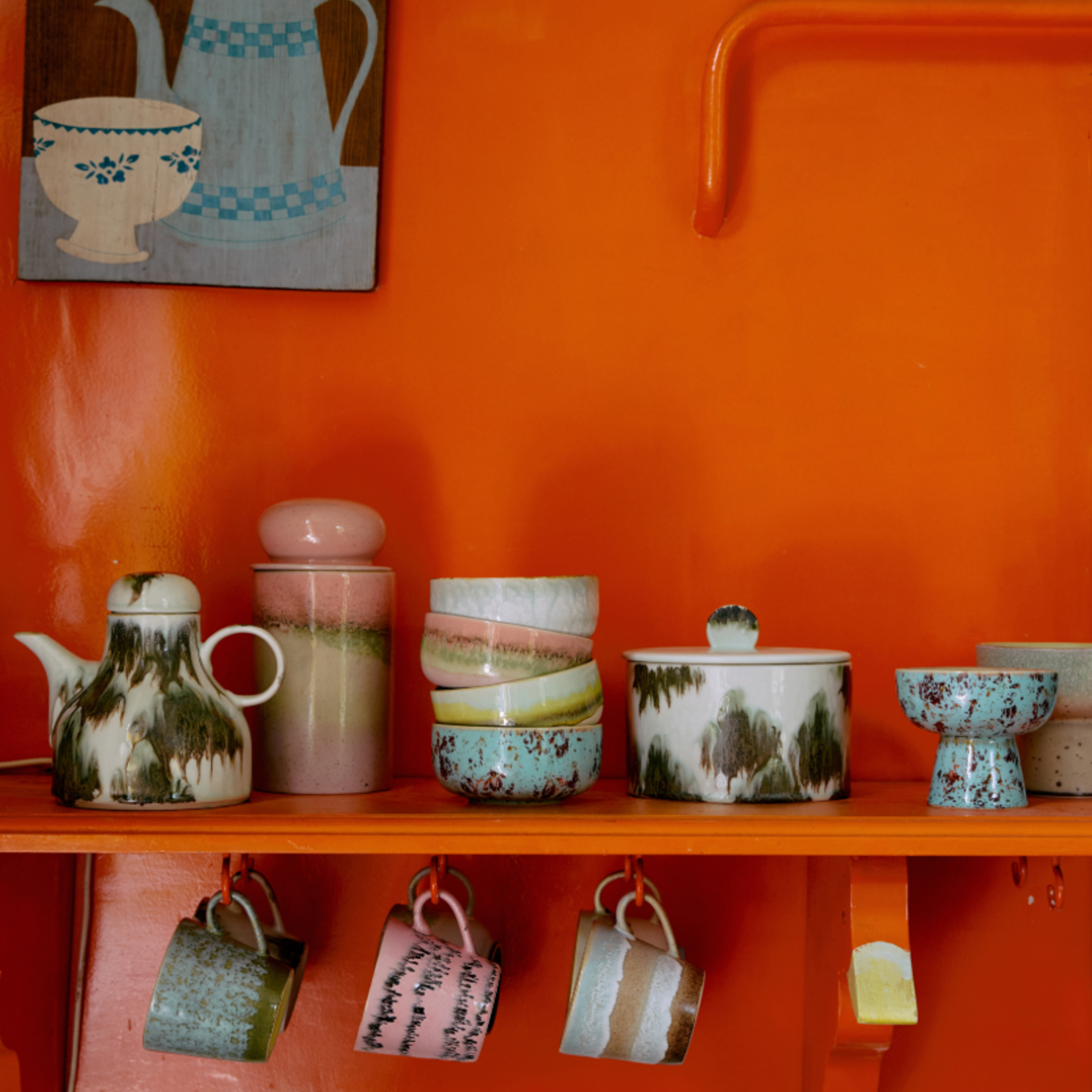 HKLIVING HKLIVING - 70's Koffie pot tide KST0191