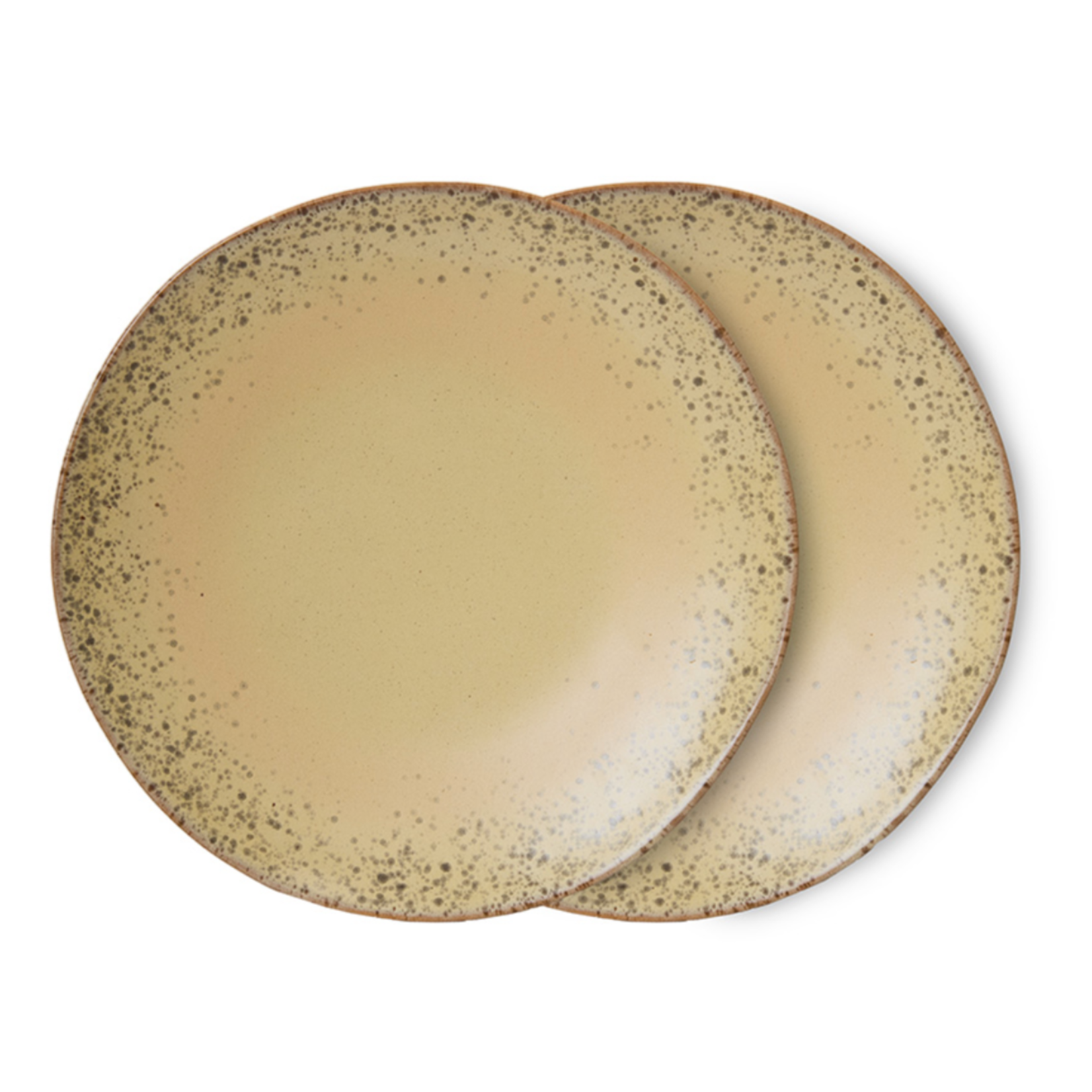 HKLIVING HKLIVING - 70's dinner plate grit kst0179