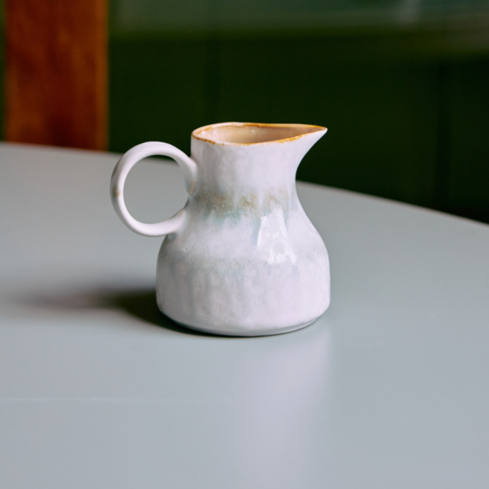 HKLIVING HKLIVING - 70's ceramics milk jug petal kst0195
