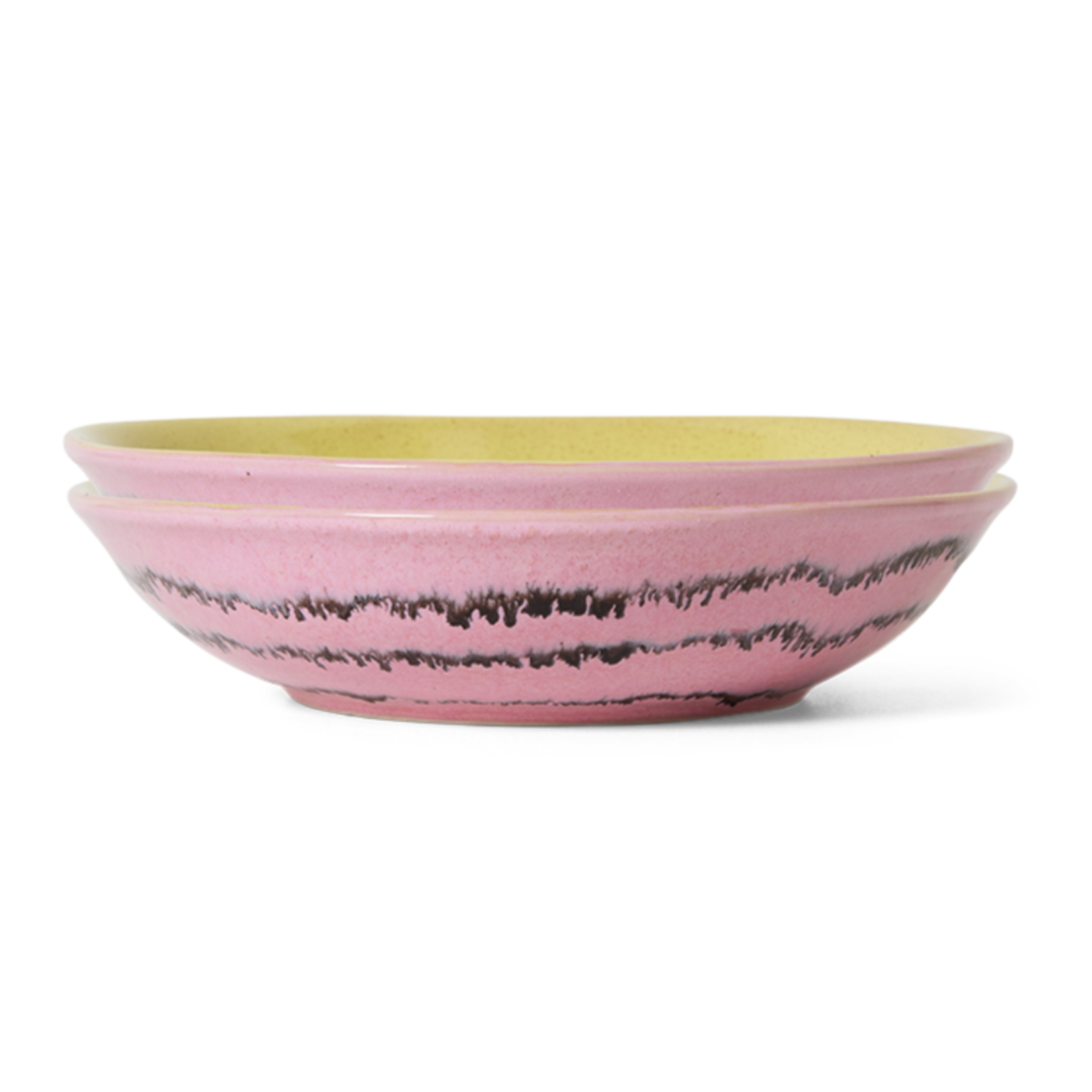 HKLIVING HKLIVING - 70's ceramics curry bowl bubble kst0176