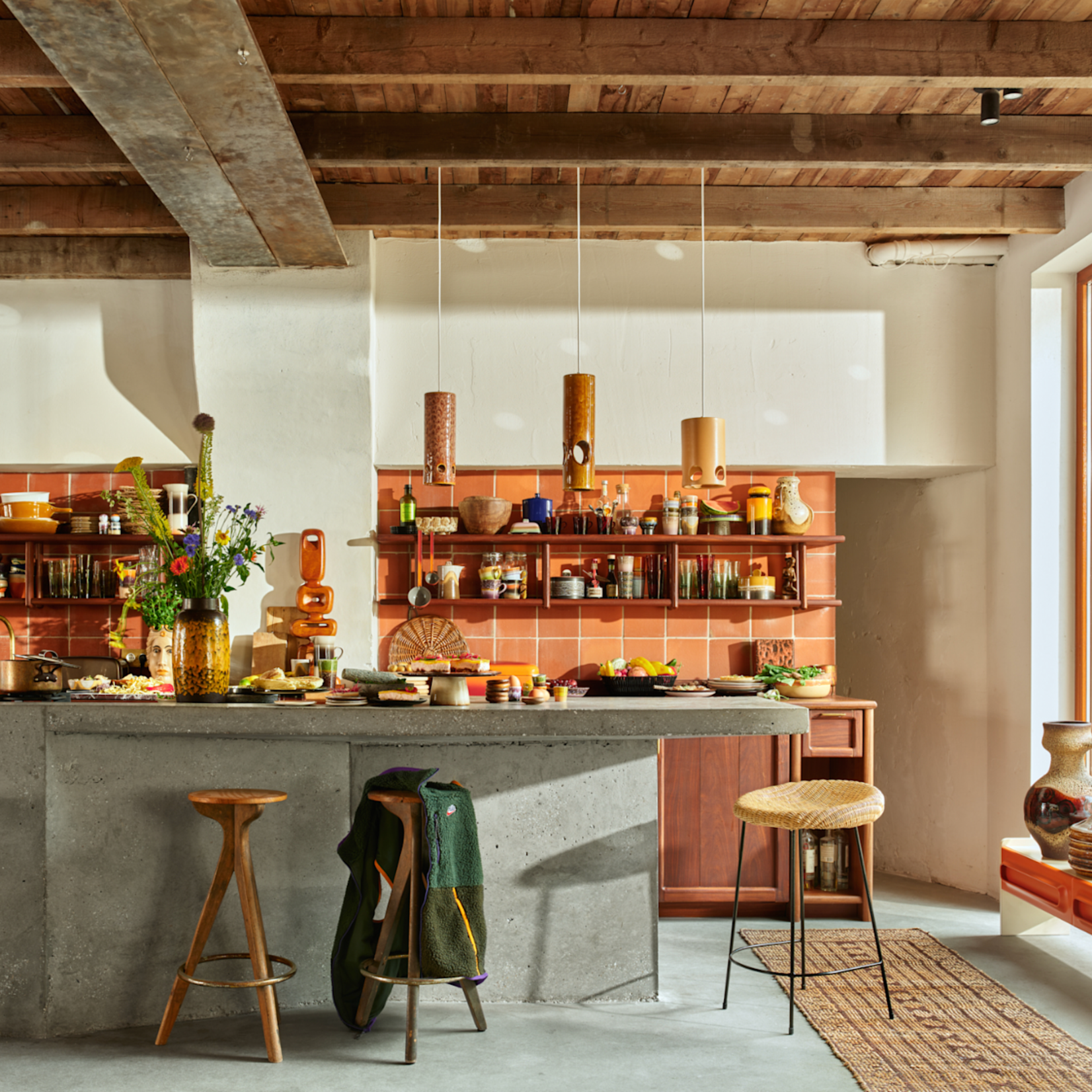 HKLIVING HKLIVING - Ceramic pendant lamp Lychee VOL5119