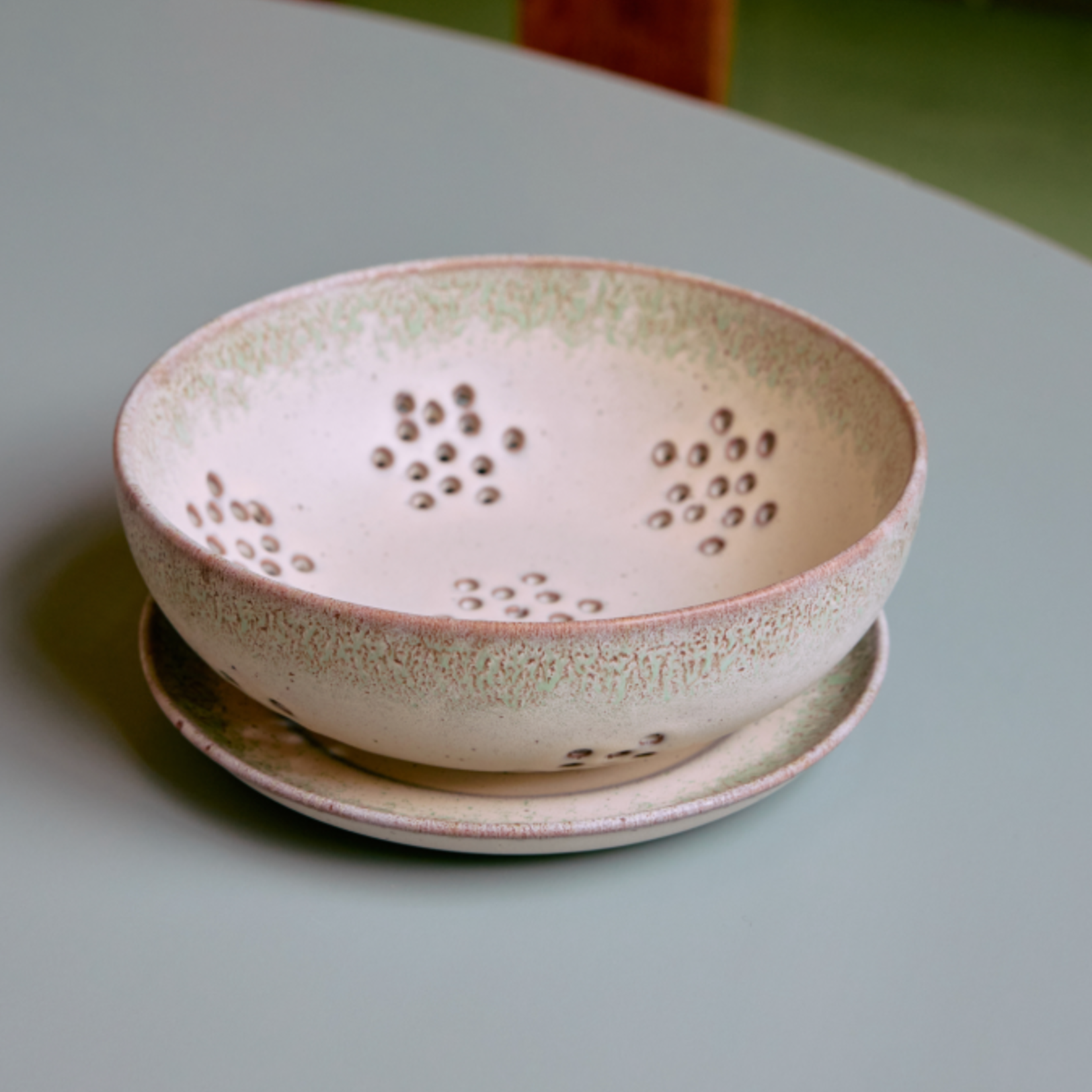 HKLIVING HKLIVING - 70's ceramics berry bowl slush kst0188