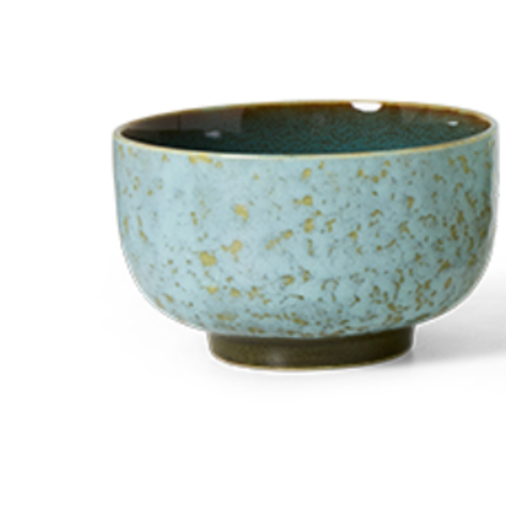 HKLIVING HKLIVING - 70's Noedel kom Verdigris blauw KST0163