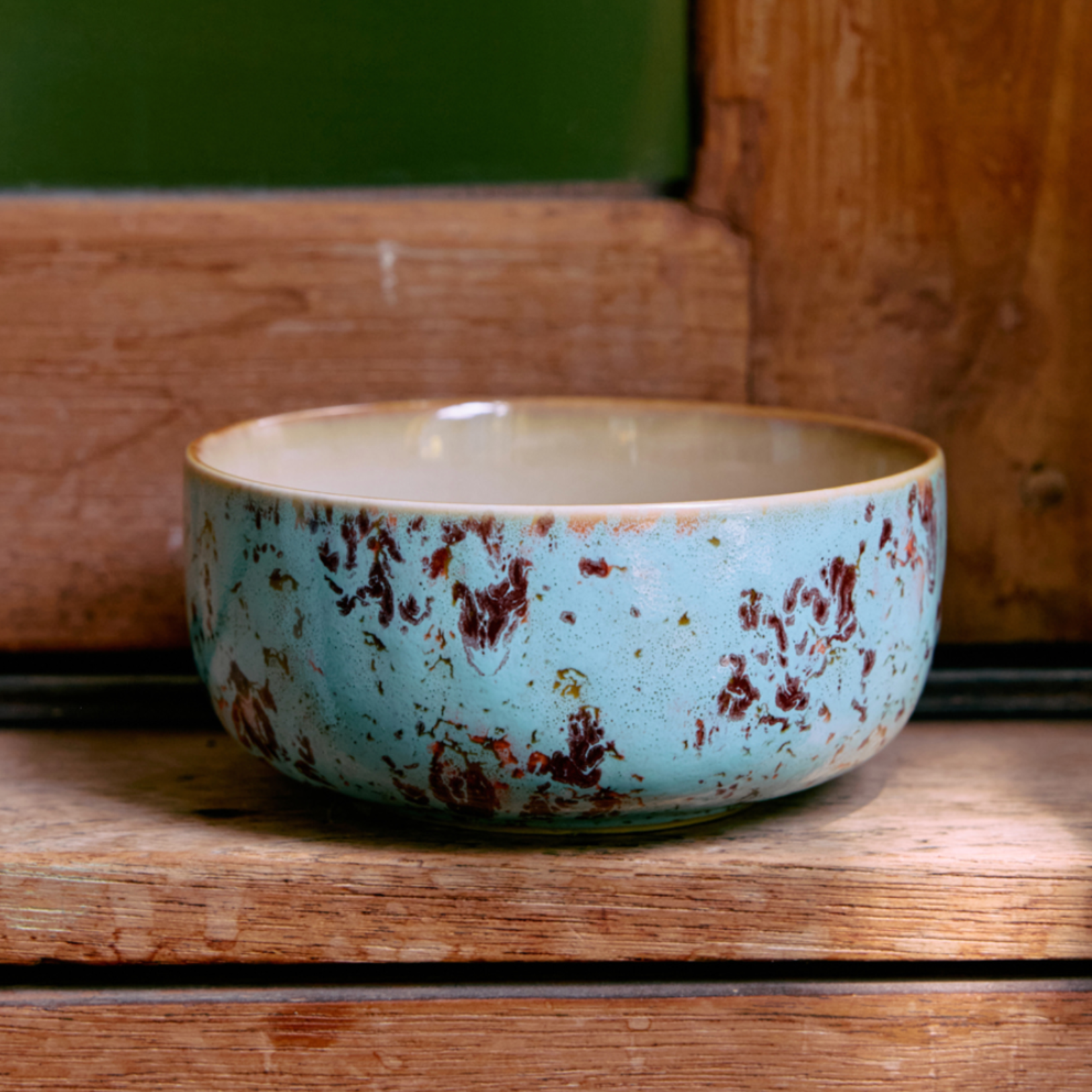 HKLIVING HKLIVING - 70's ceramics dessert bowl patina KST0167