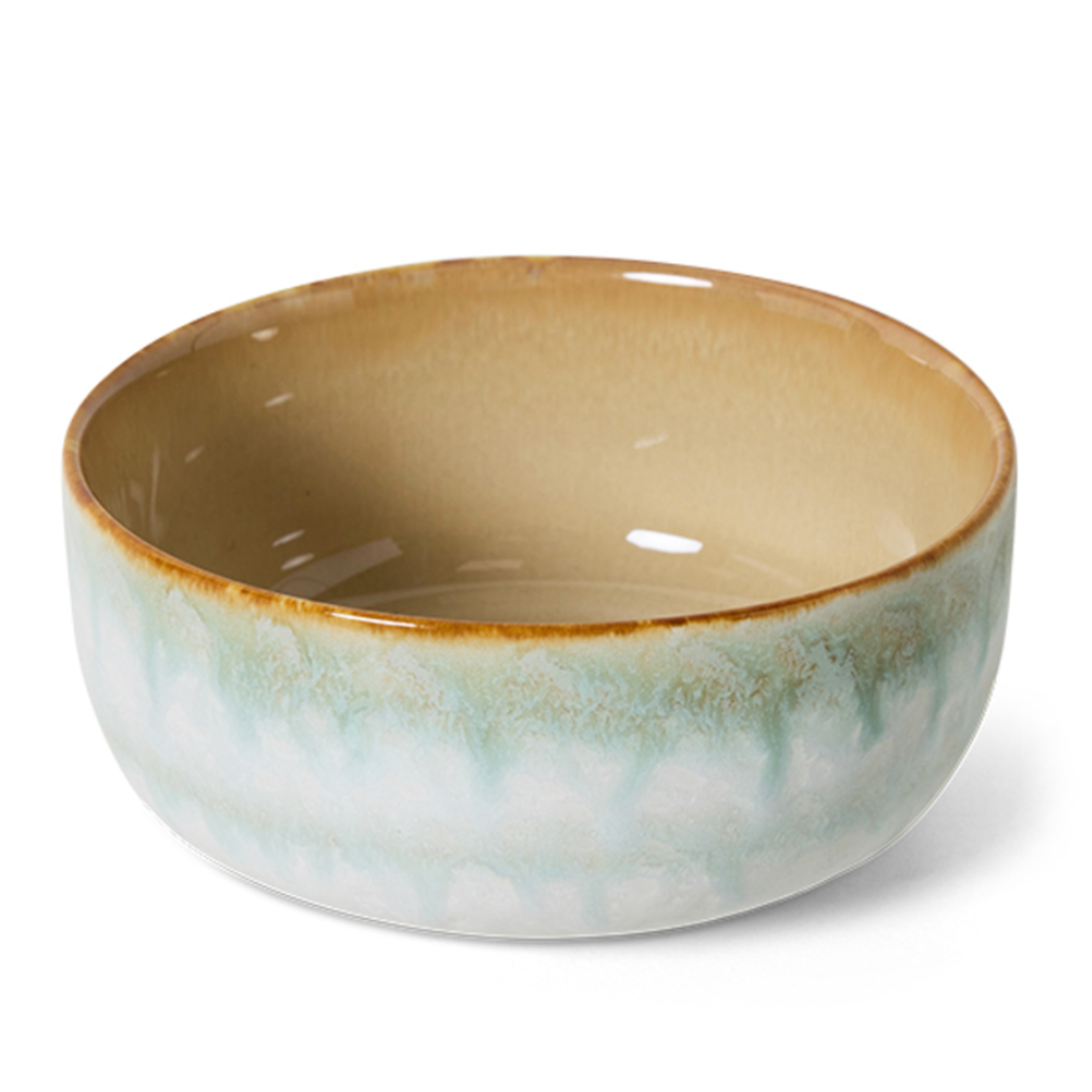 HKLIVING HKLIVING - 70's ceramics dessert bowl petal KST0166