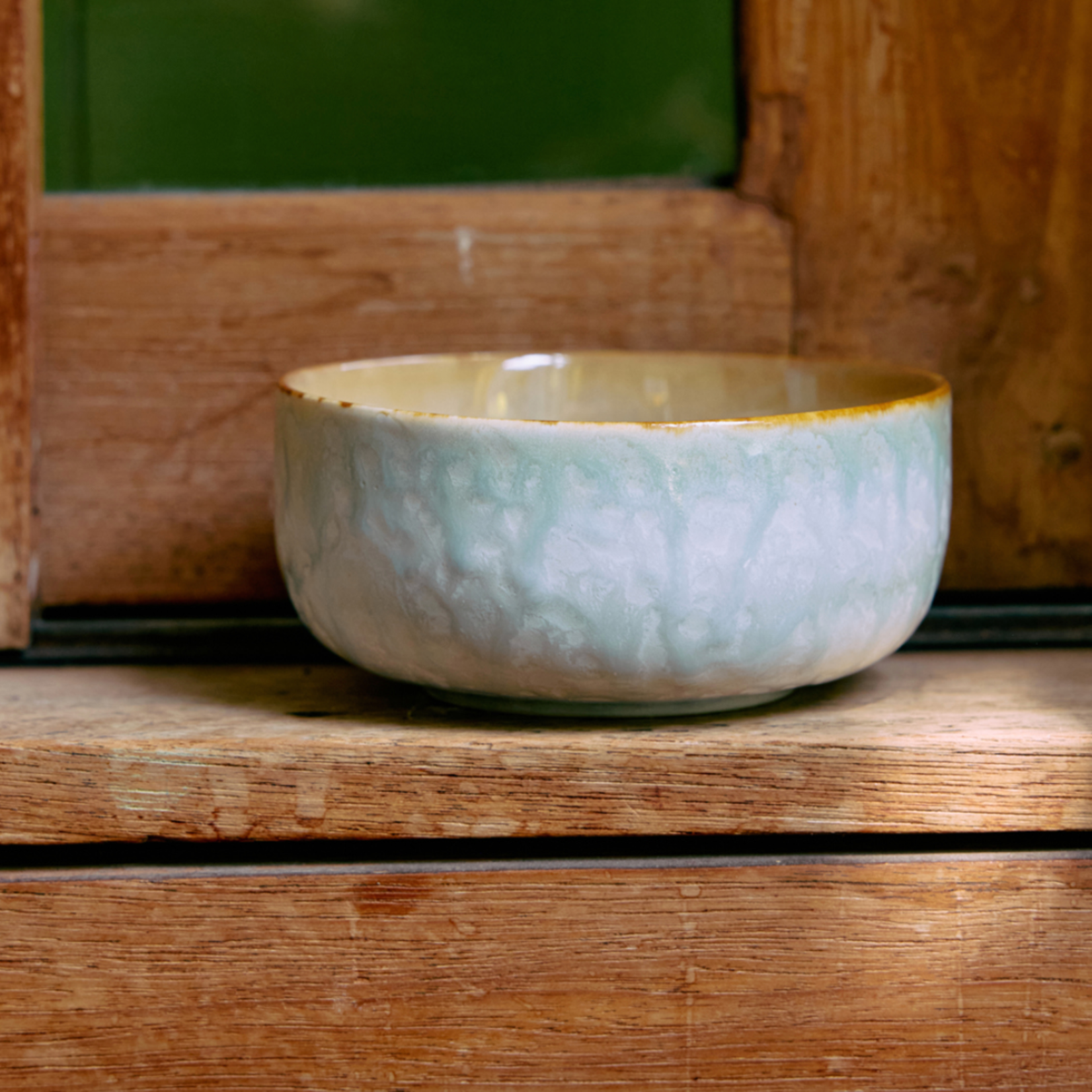 HKLIVING HKLIVING - 70's ceramics dessert bowl petal KST0166