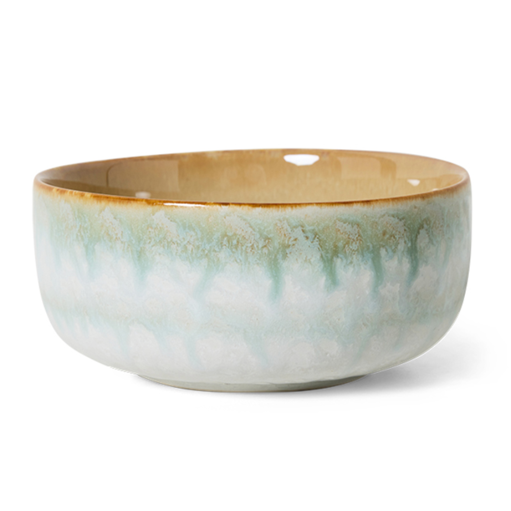 HKLIVING HKLIVING - 70's ceramics dessert bowl petal KST0166