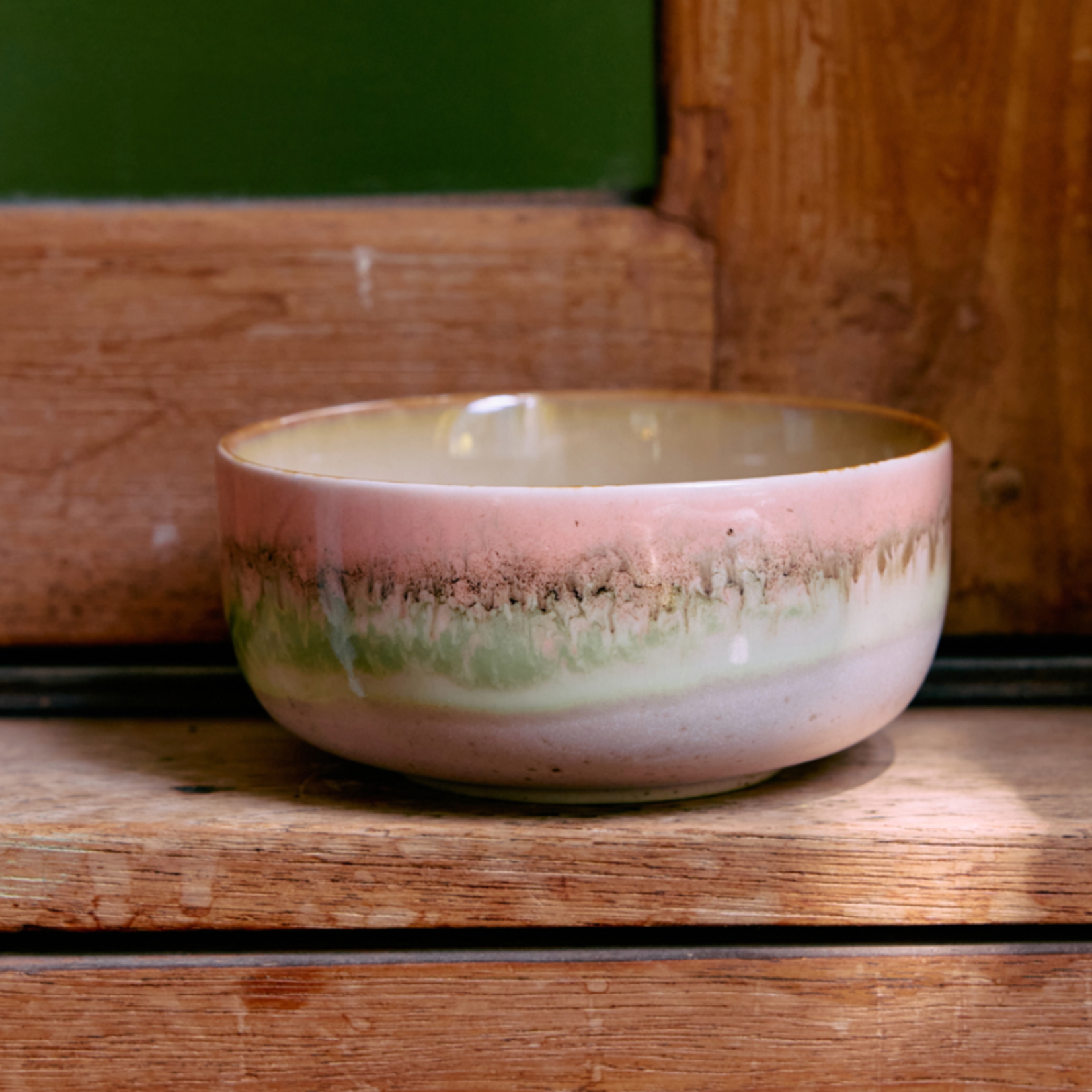 HKLIVING HKLIVING - 70's Dessert kom Glaze KST0165