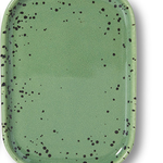 HKLIVING HKLIVING - 70's ceramics small trays crayon groen KST0200