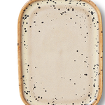 HKLIVING HKLIVING - 70's ceramics small trays crayon crème KST0200