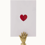 ZUSSS ZUSSS - Kaartenstandaard metaal hand goud
