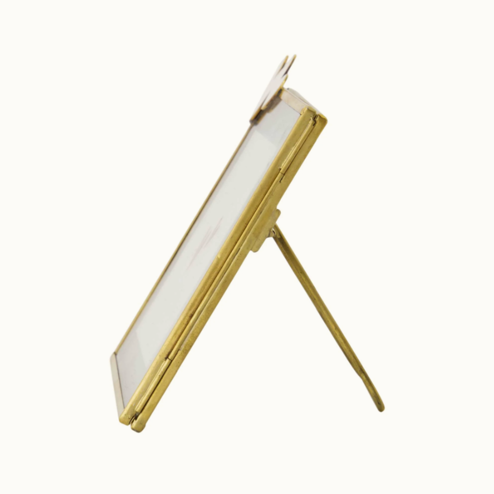 ZUSSS ZUSSS -  Fotolijstje metaal hartjes wit/goud