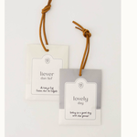 ZUSSS ZUSSS - Set van 2 geurzakjes liever dan lief lovely day off white/grijsblauw