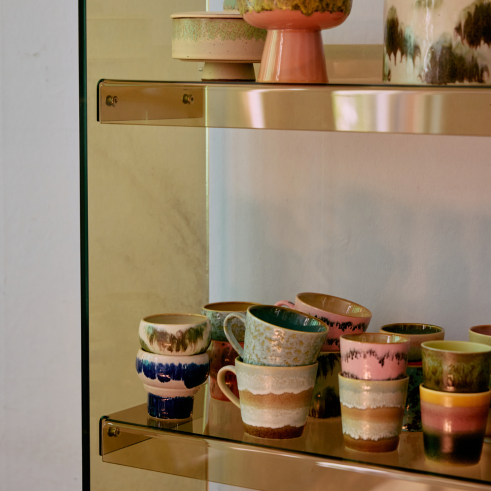 HKLIVING HKLIVING - 70's Koffie mok Skyline KST0122