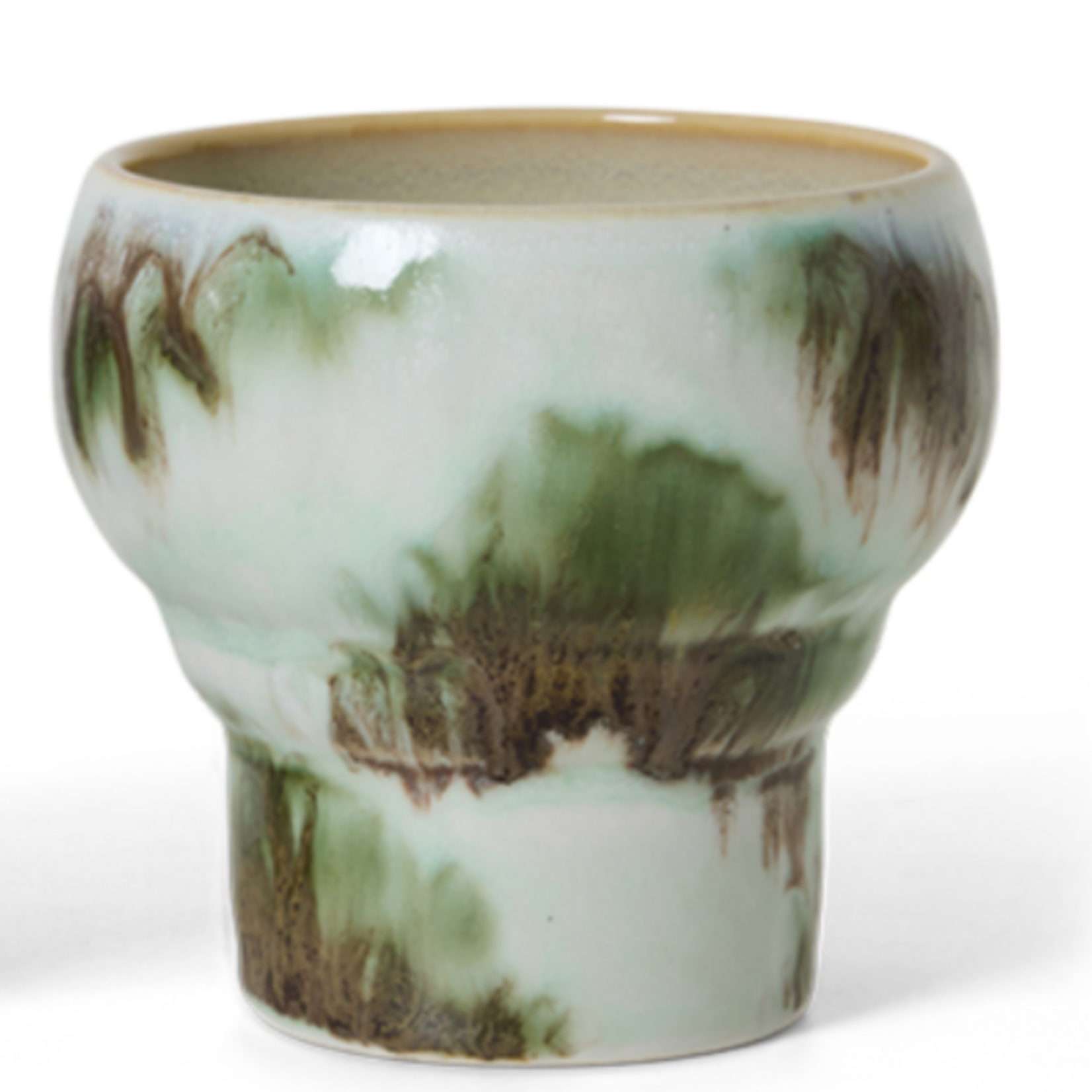 HKLIVING HKLIVING - 70's Lungo mok Expression groen KST0158