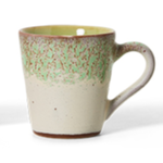 HKLIVING HKLIVING - Espresso mok brutalisme  KST0155 zand/groen