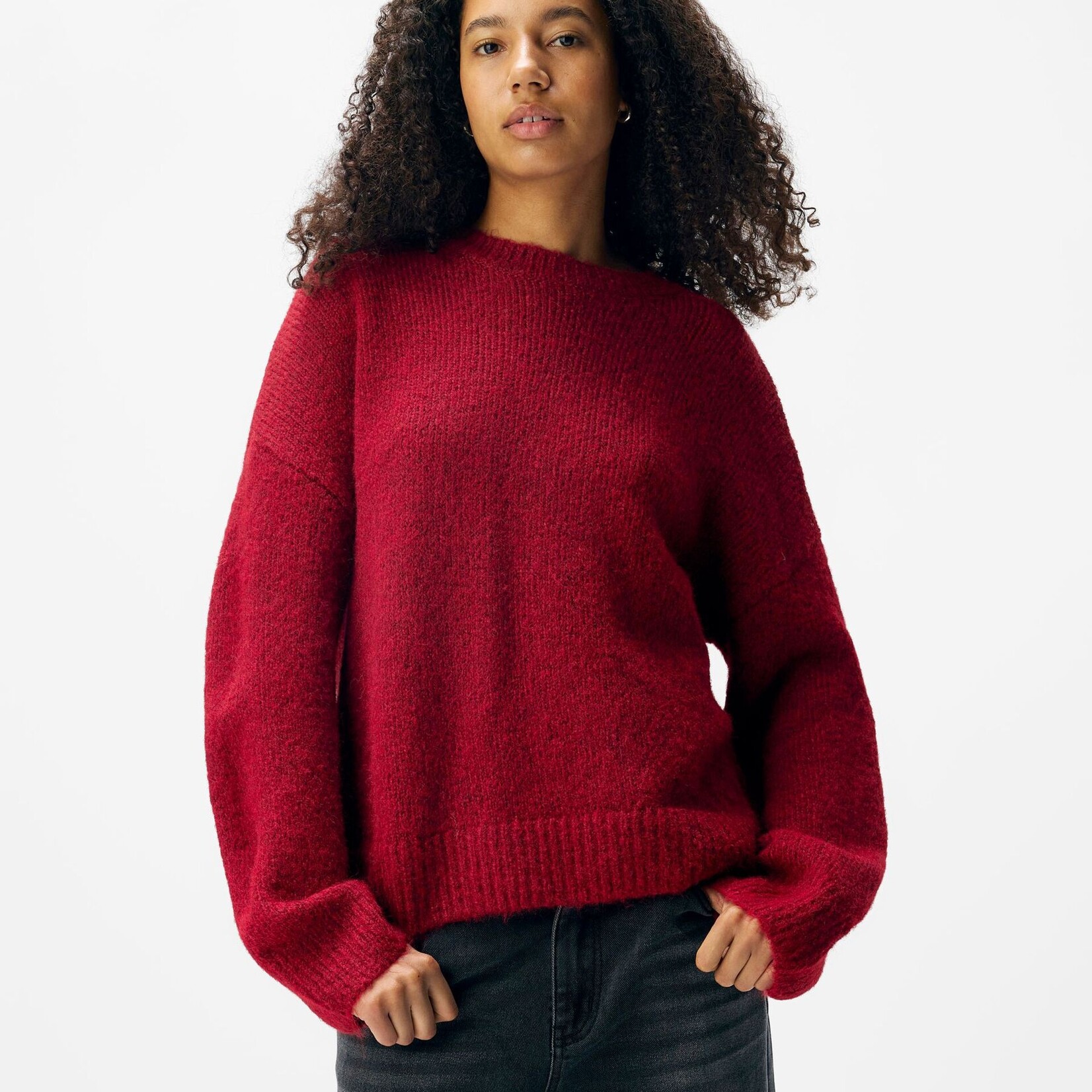 OBJECT OBJECT - Pullover saggia Karanda red MAAT L