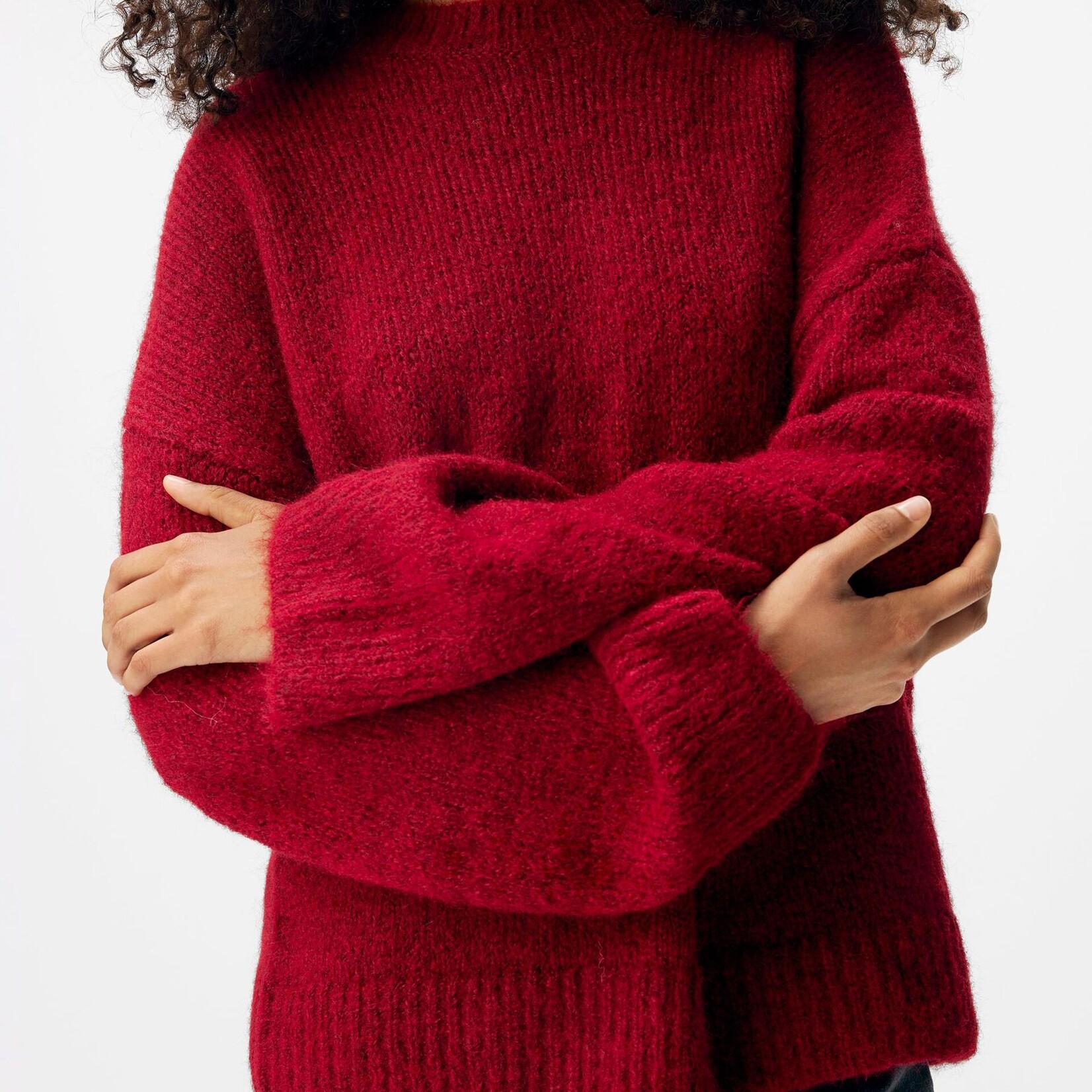 OBJECT OBJECT - Pullover saggia Karanda red MAAT L
