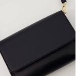 ZUSSS ZUSSS - Clutch met hart spiegel zwart