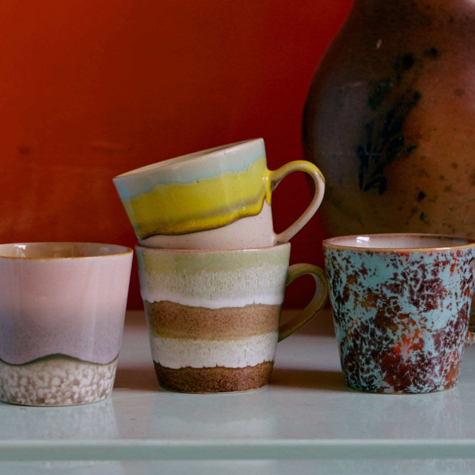 HKLIVING HKLIVING - 70's Americano mok Muse KST0128