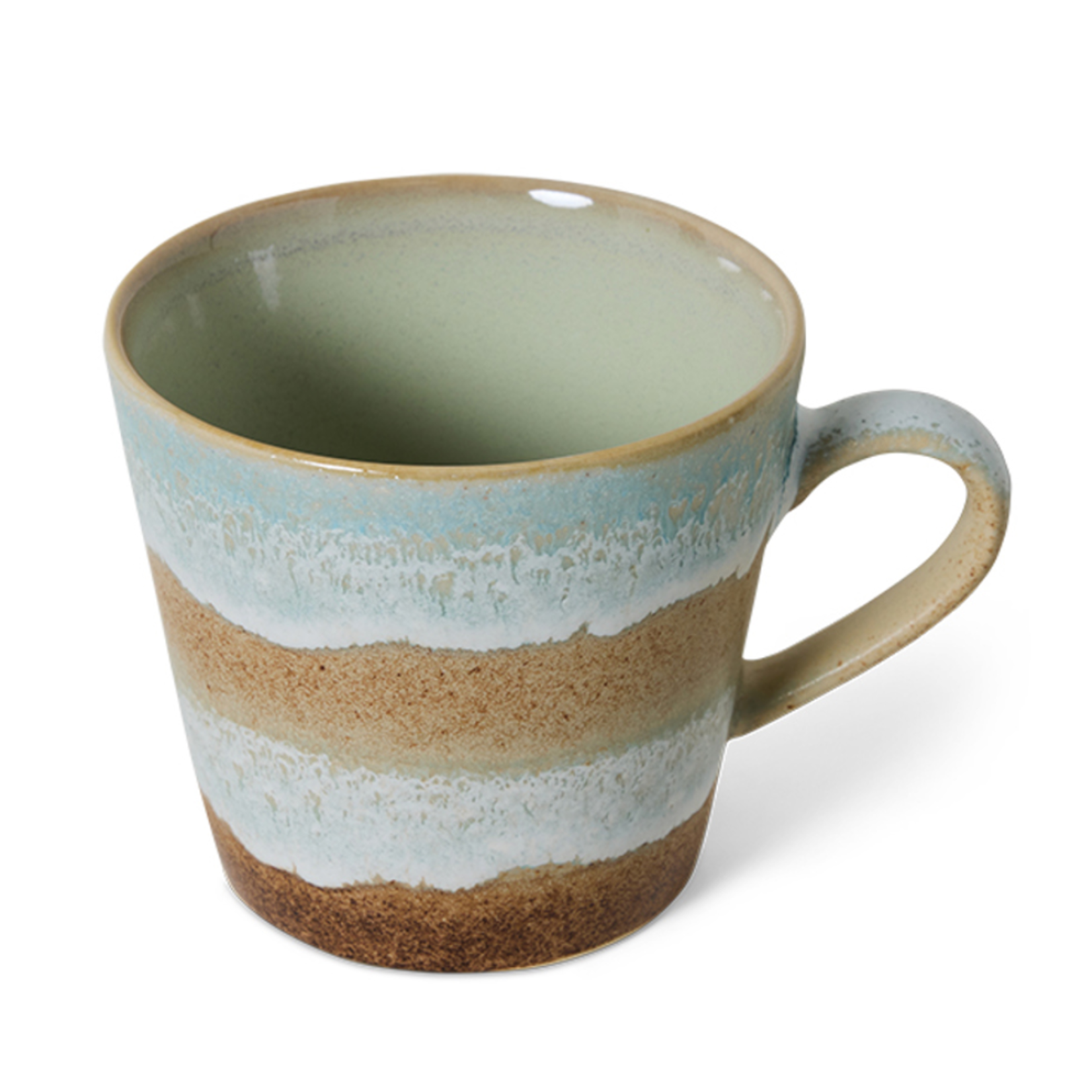 HKLIVING HKLIVING - 70's Cappuccino mok Skyline KST0133