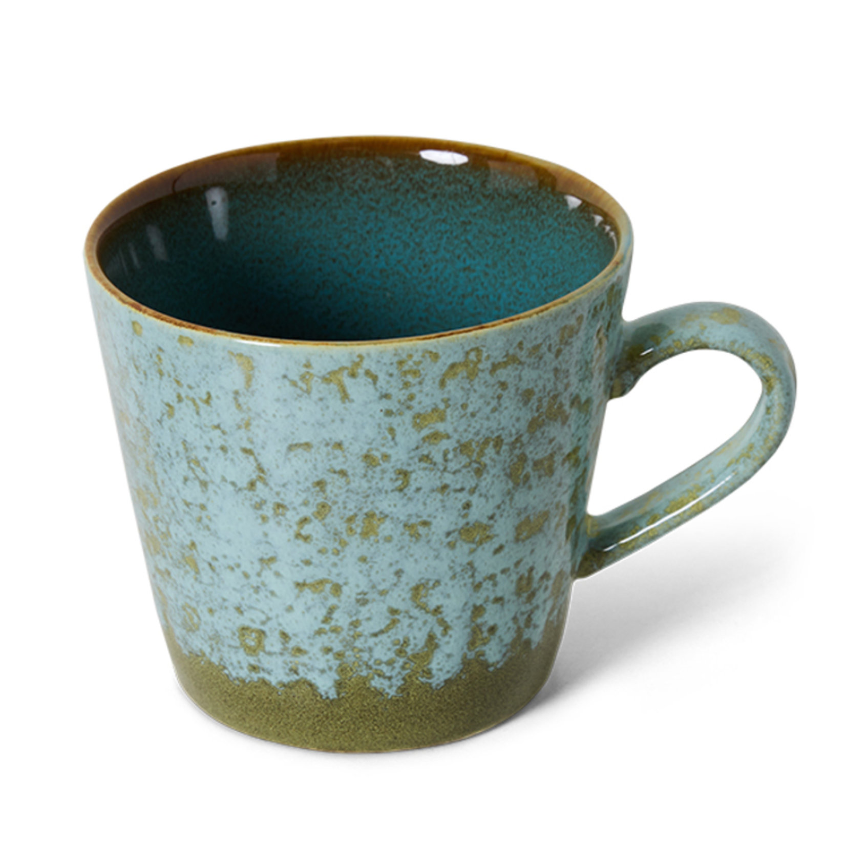 HKLIVING HKLIVING - 70's Cappuccino mok Verdigris KST0134