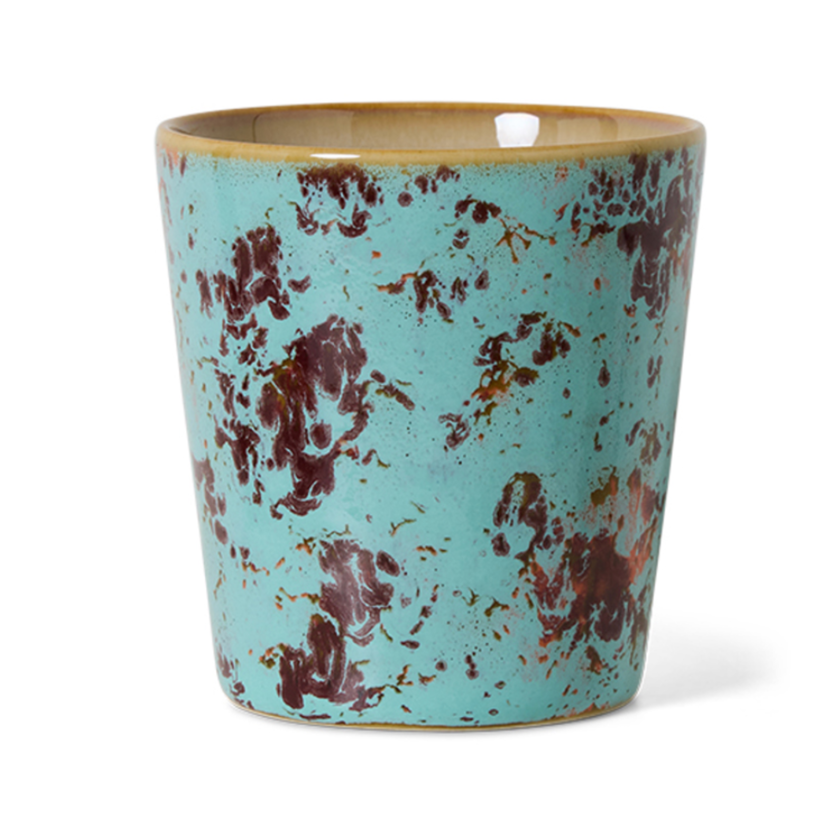 HKLIVING HKLIVING - 70's Koffie mok Patina KST0119