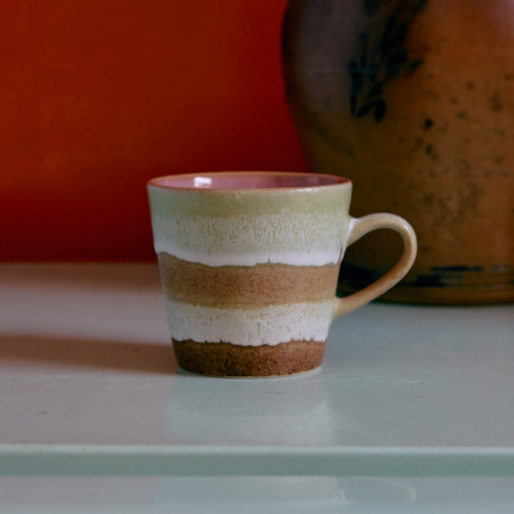 HKLIVING HKLIVING - 70's Americano mok Umber KST0127