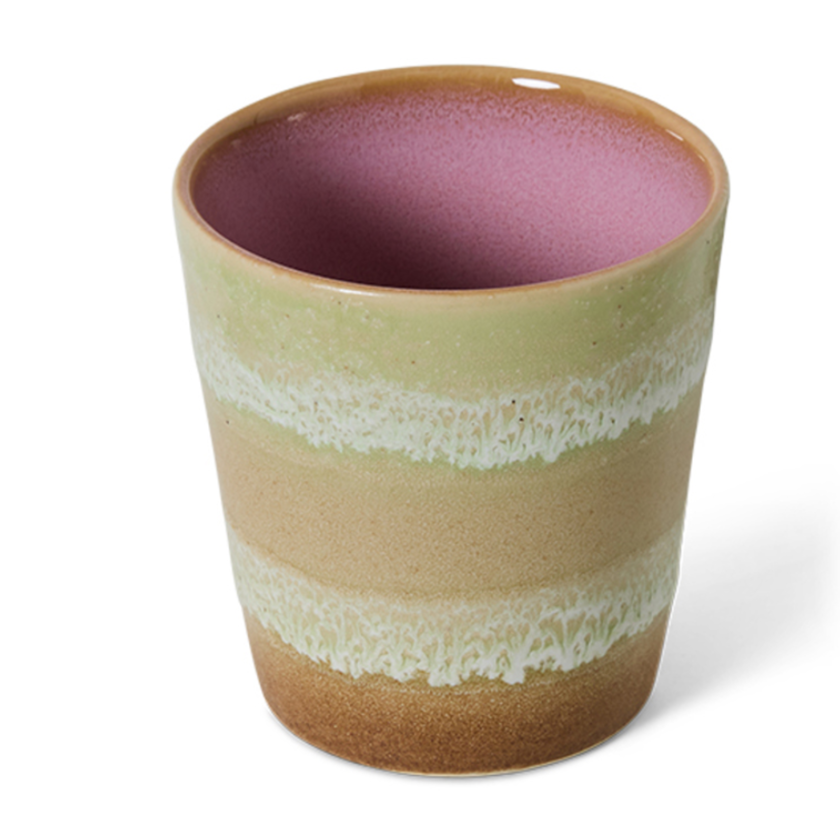 HKLIVING HKLIVING - 70's Koffie mok  Umber KST0120